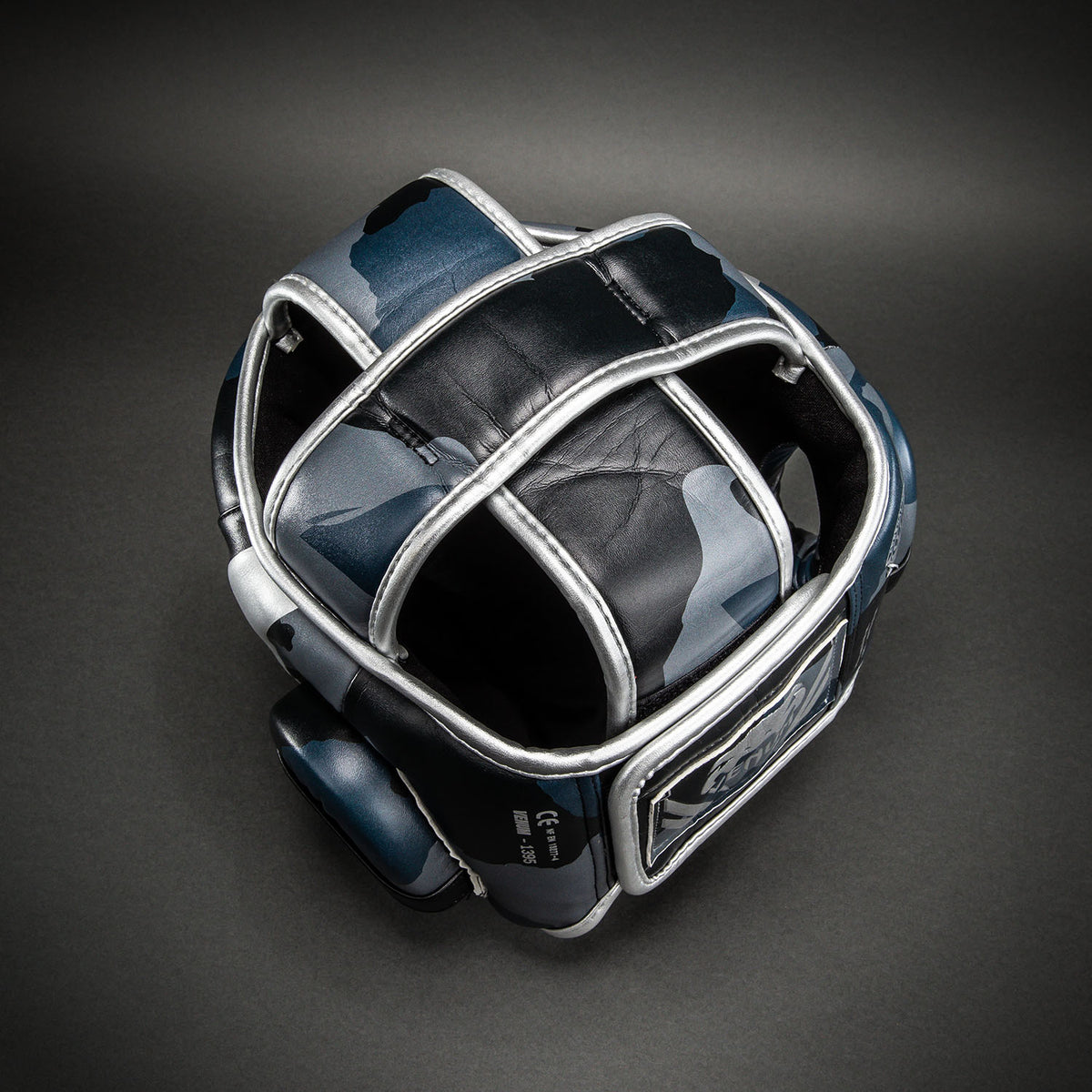 Venum Elite Camo Kopfschutz – Dunkelmarineblau/Blau