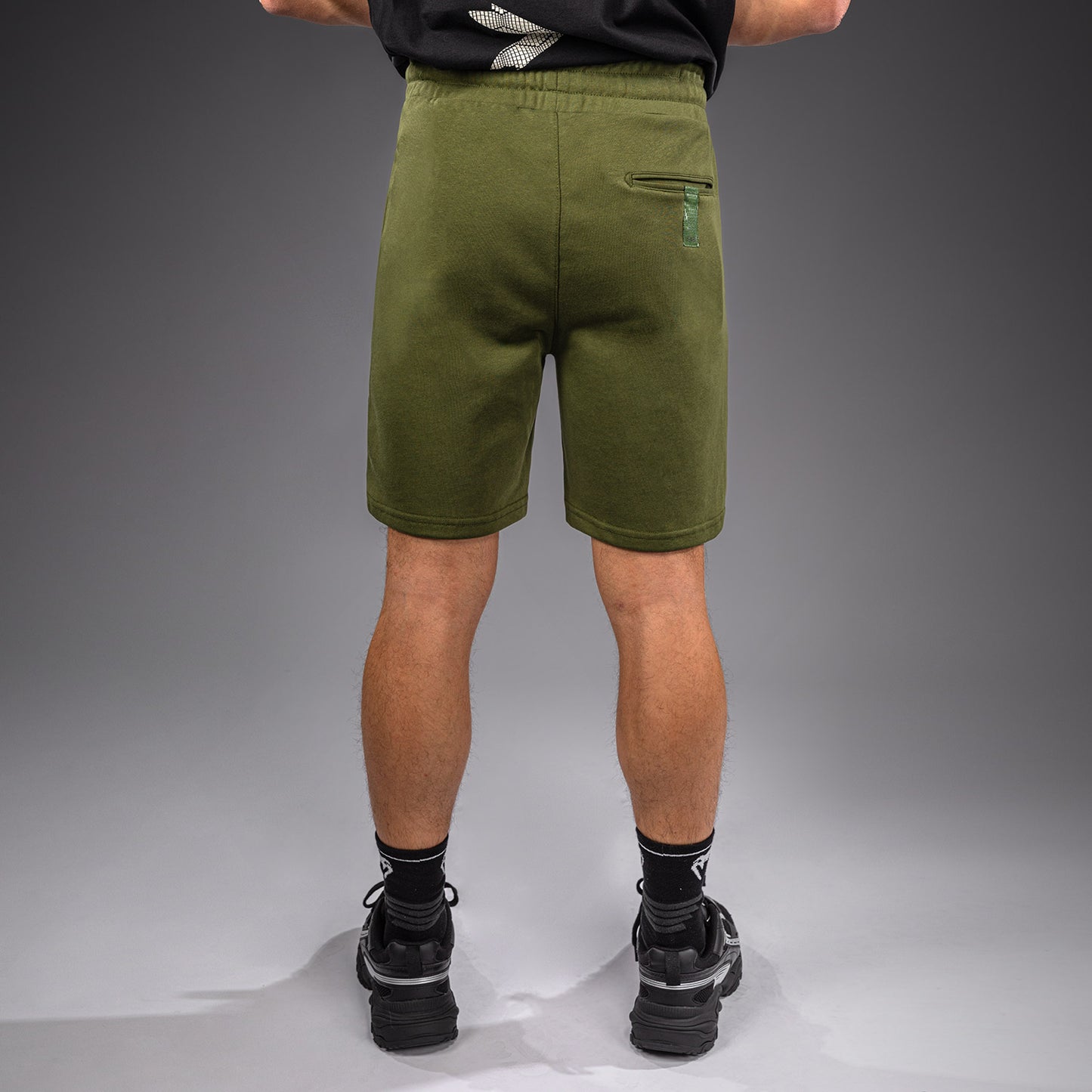 Venum Classic Fleece Shorts aus Baumwolle – Khaki