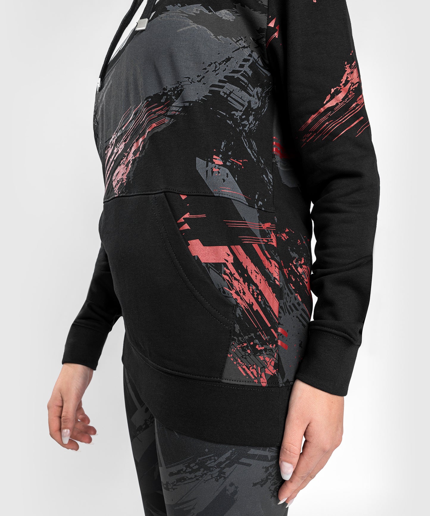 UFC Venum Authentic Fight Week 2.0 Hooded Sweatshirt – Für Frauen – Schwarz