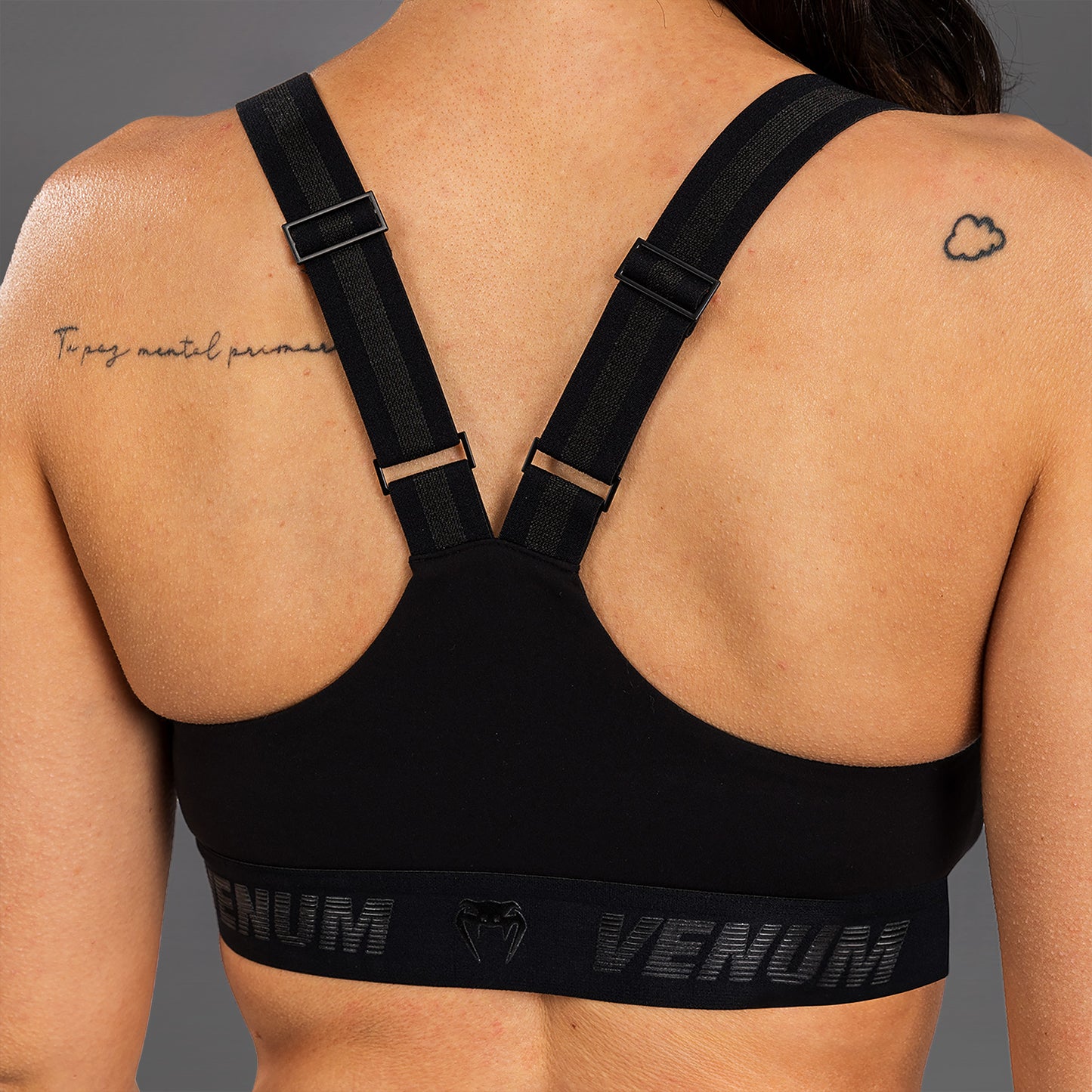 Venum Elevate Sport-BH für Frauen - Schwarz
