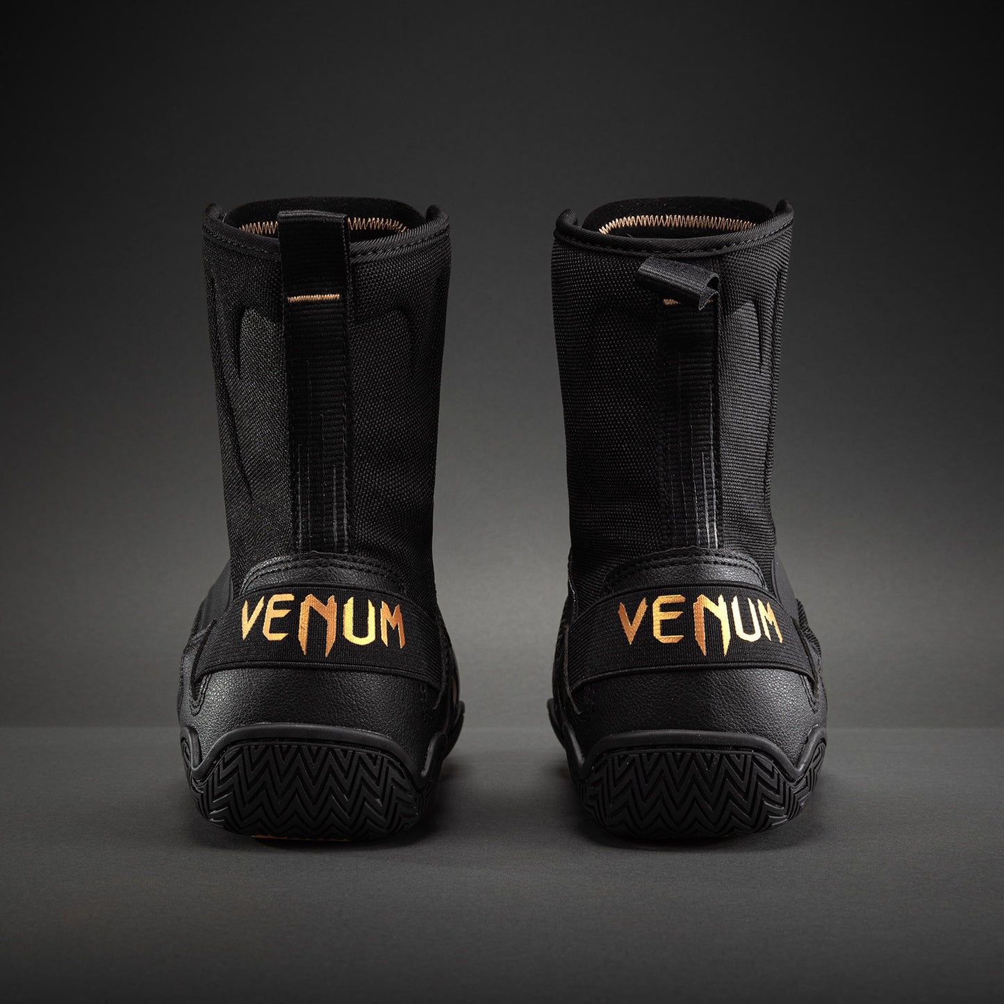 Venum Elite Neo Boxschuhe – Schwarz/Gold