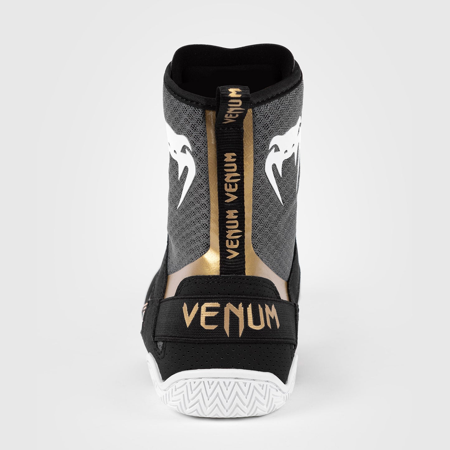Venum Elite Boxing Schuhe - Schwarz/Weiß/Gold