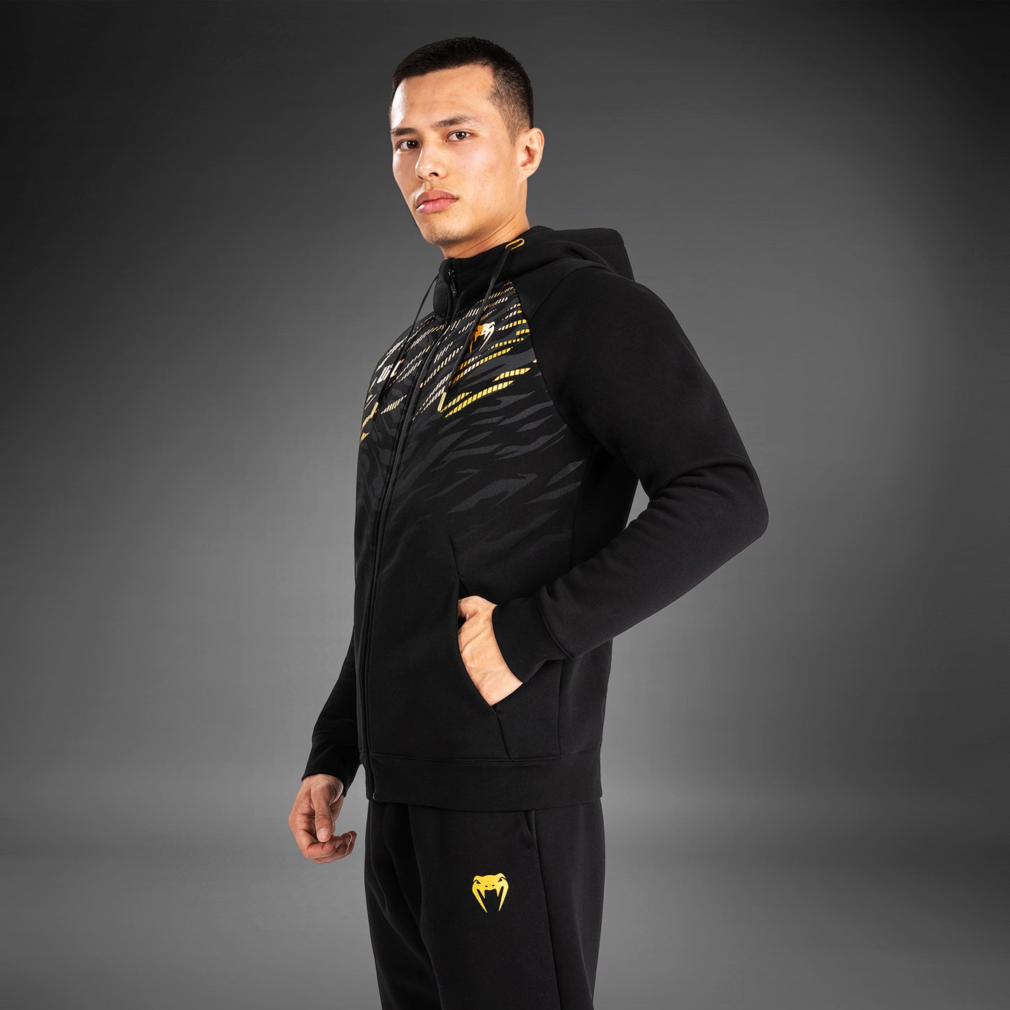 UFC Fusion by Venum Replica Herren Zip Hoodie - Champion