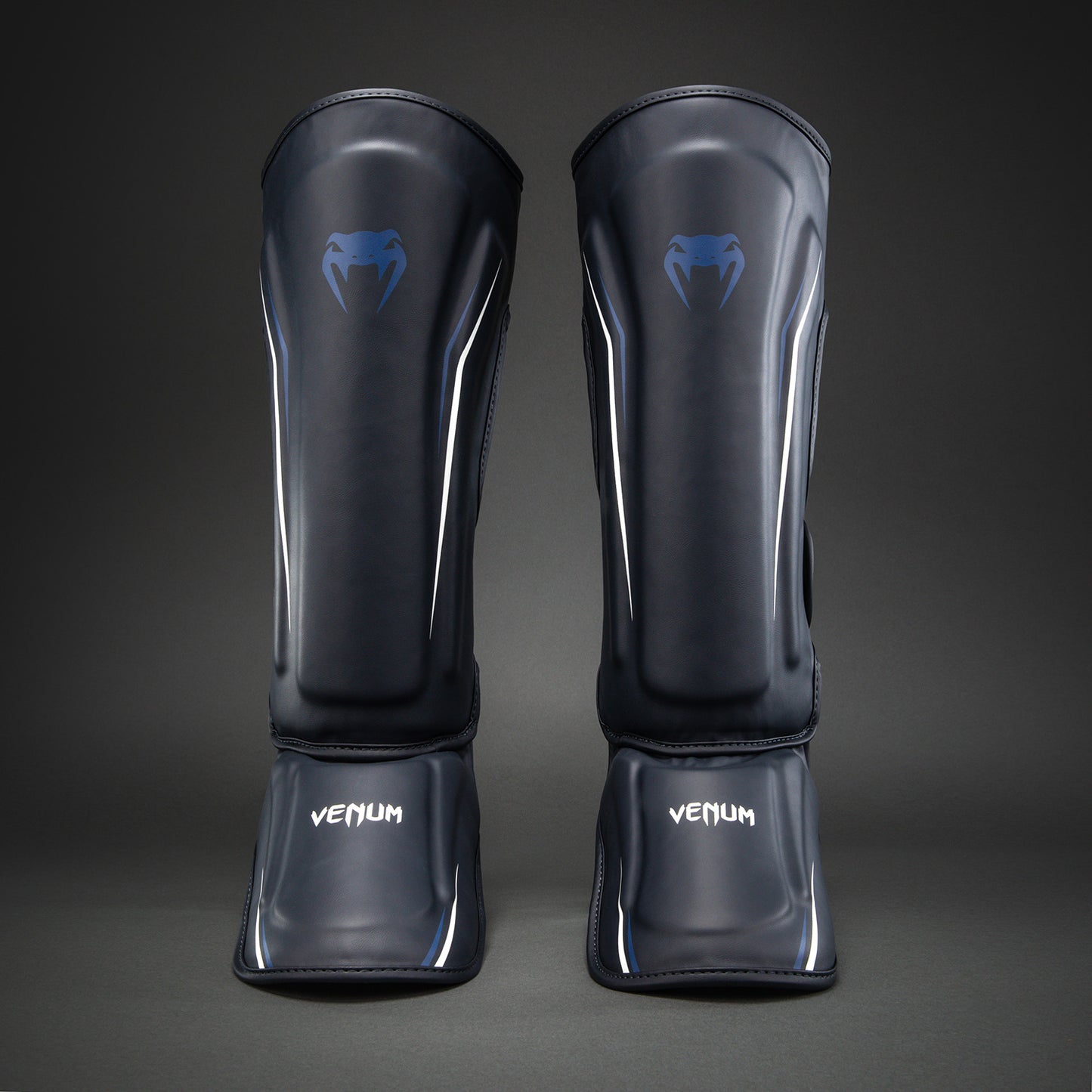 Venum G-Core Schienbeinschoner - Marineblau/Weiß