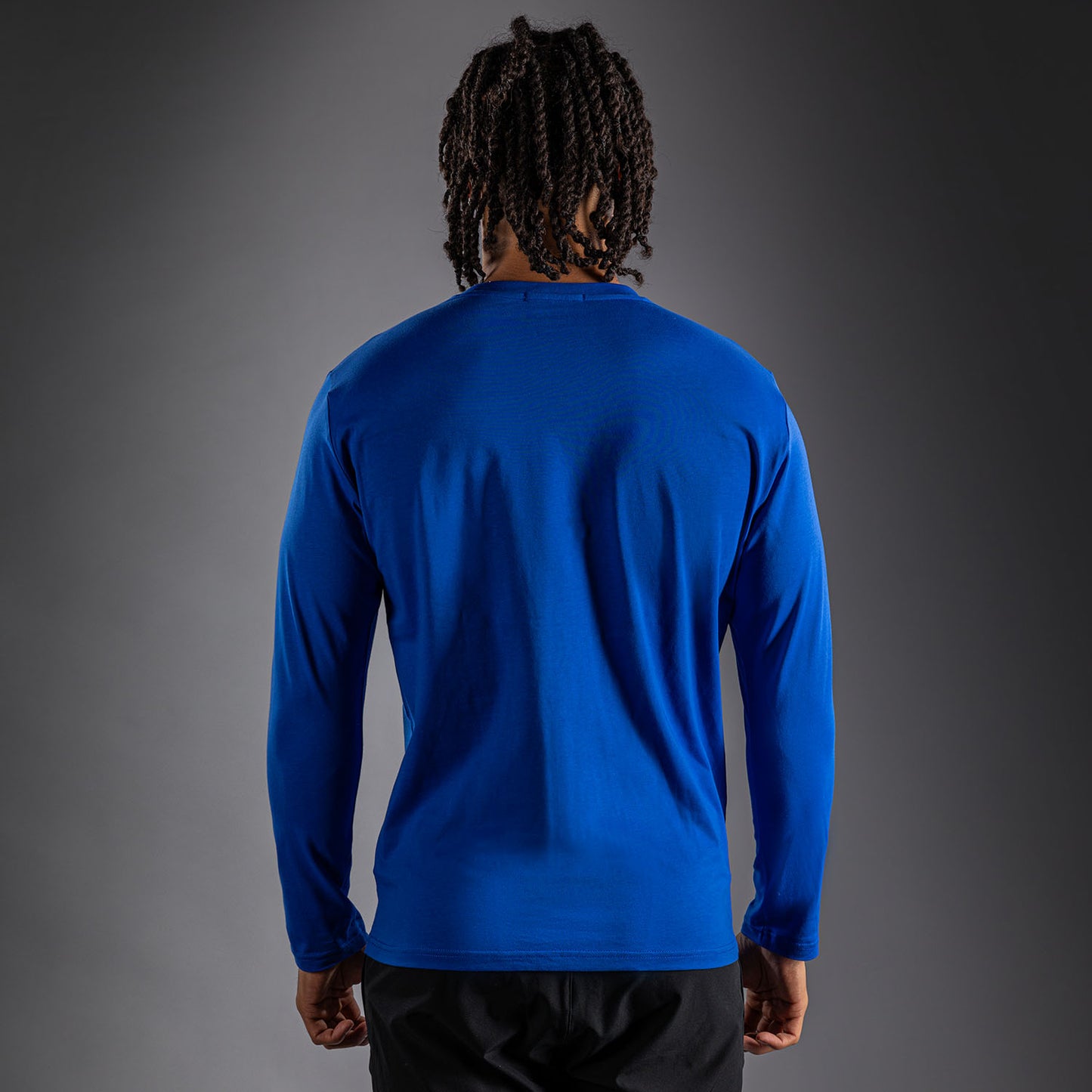 Venum Lineup Langarm T-Shirt - Königsblau/Weiß