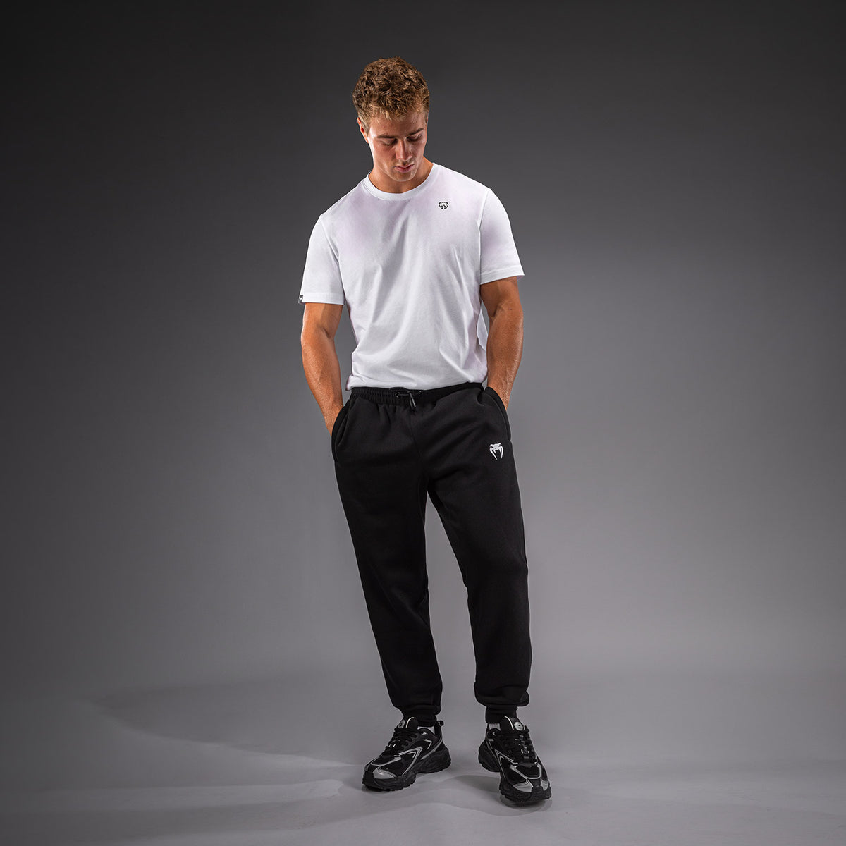 Venum Attack Fleece & Weave Jogginghose - Schwarz