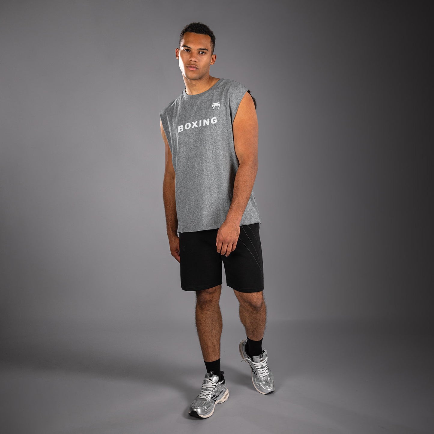 Venum Boxing VT T‑Shirt – Hellgrau