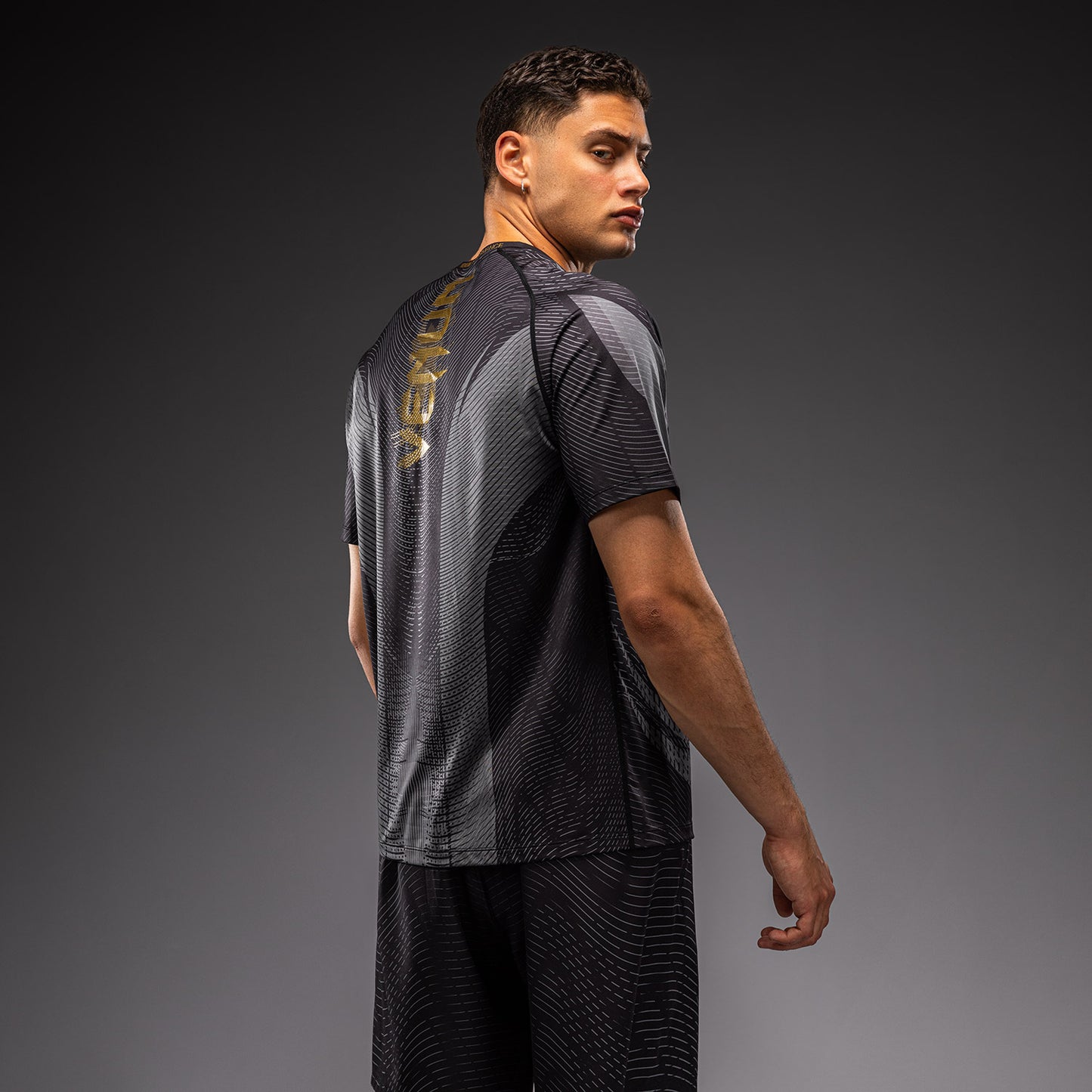 Venum Galactic 3.0 Dry-Tech T-Shirt - Schwarz/Gold