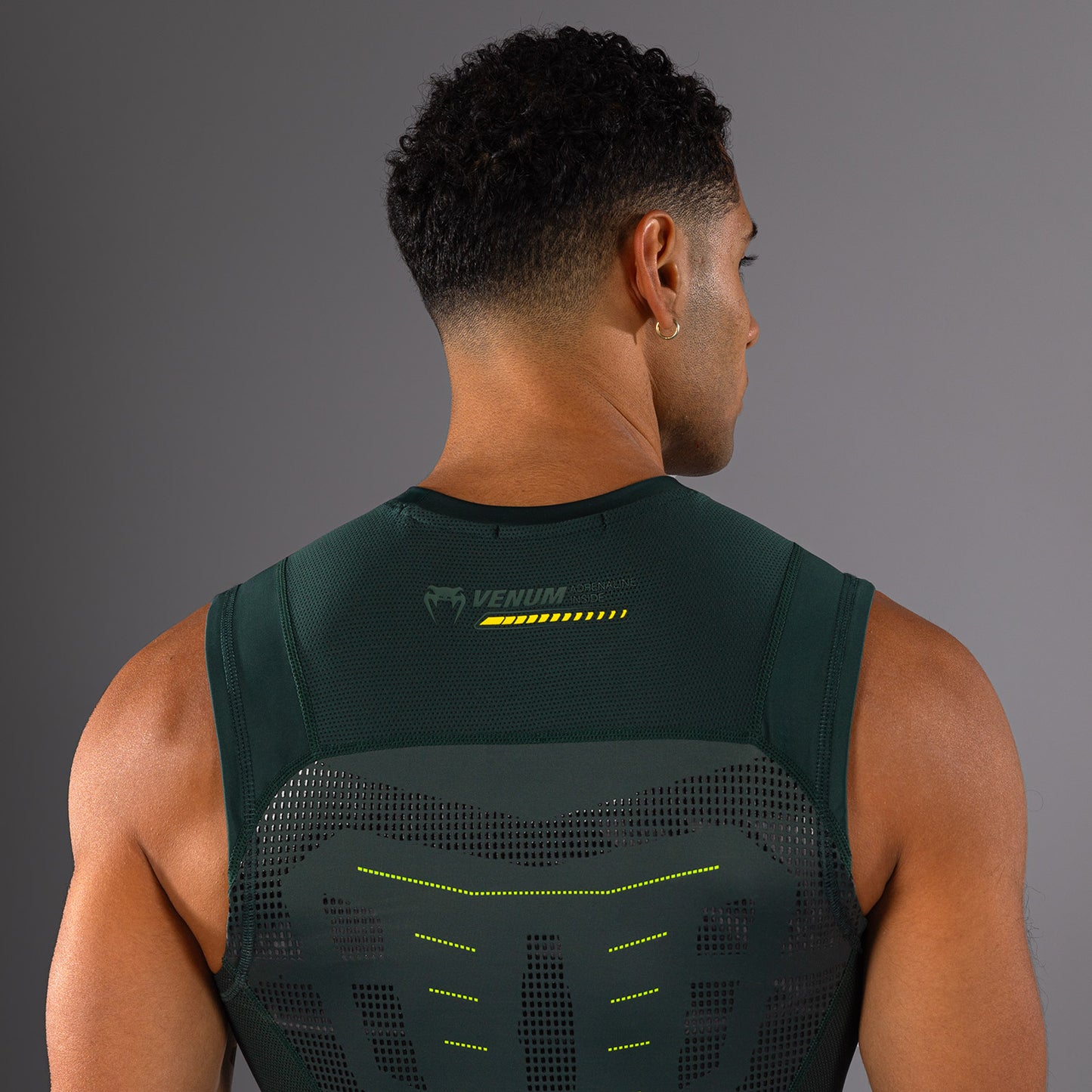 Venum Technical 3.0 Ärmelloses Rashguard - Waldgrün