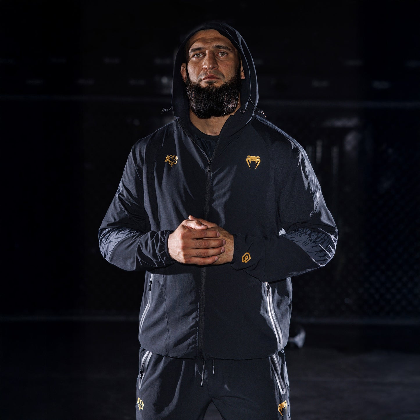 Venum x Chimaev Trainingsjacke - Schwarz/Grau