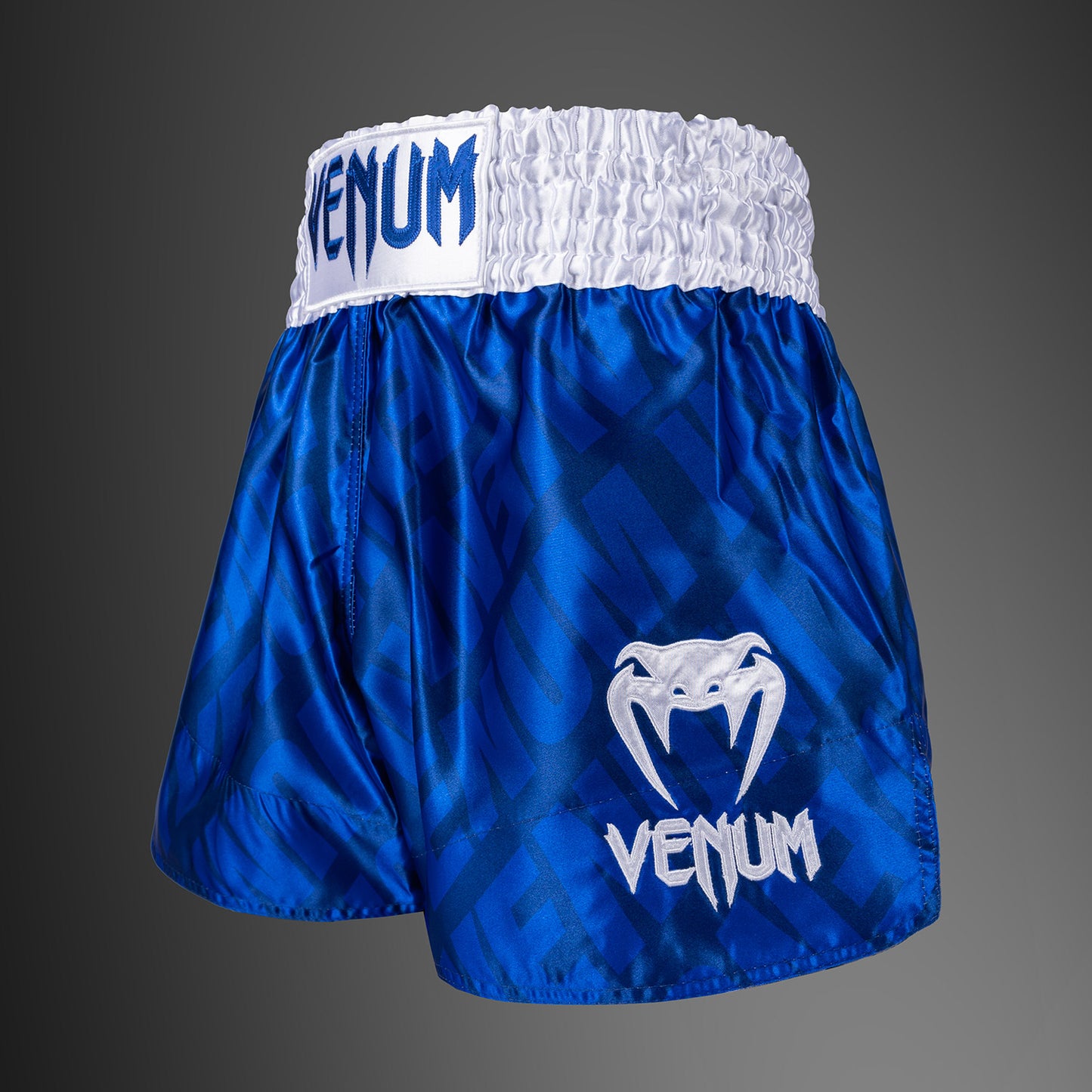 Venum Contender XT Muay Thai Shorts – Königsblau/Weiß