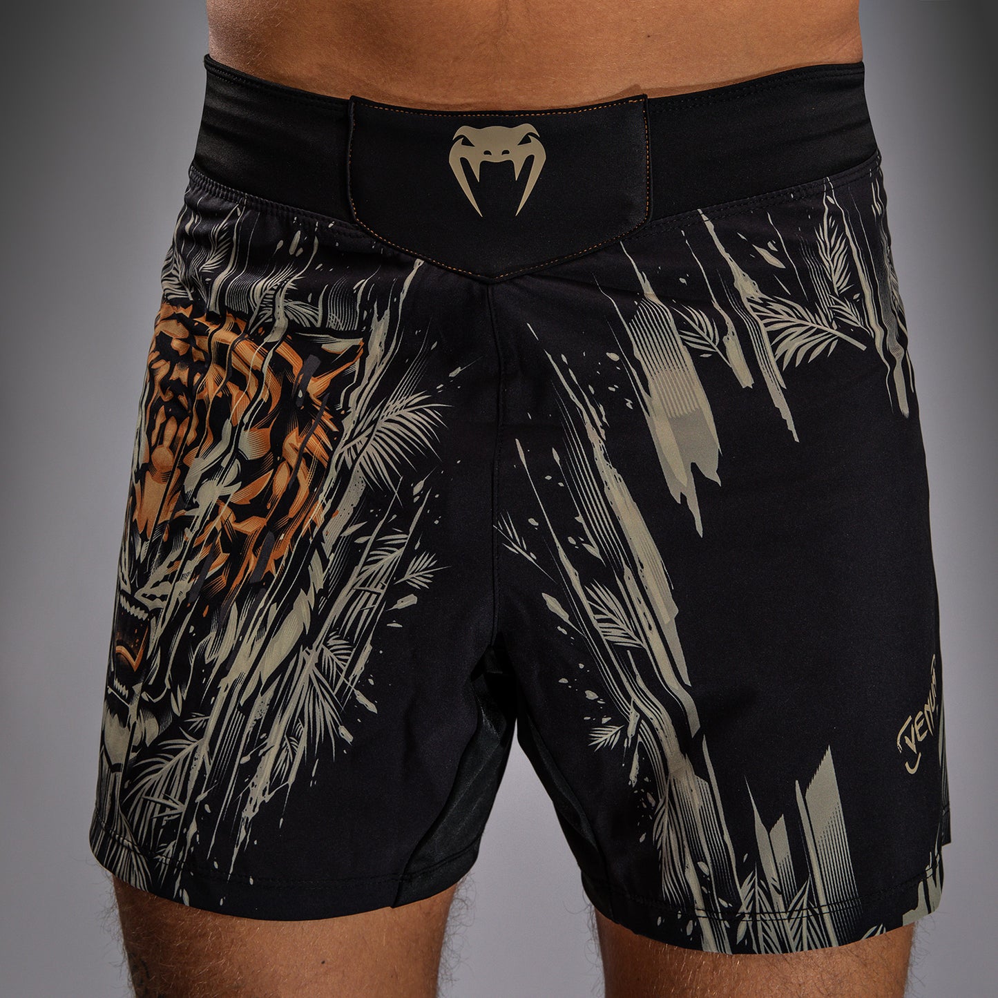 Venum Tiger Herren Kampfhosen - Schwarz/Neonorange