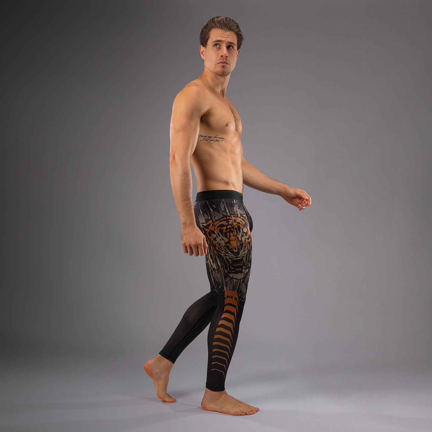 Venum Tiger Herren Spats - Schwarz/Neonorange
