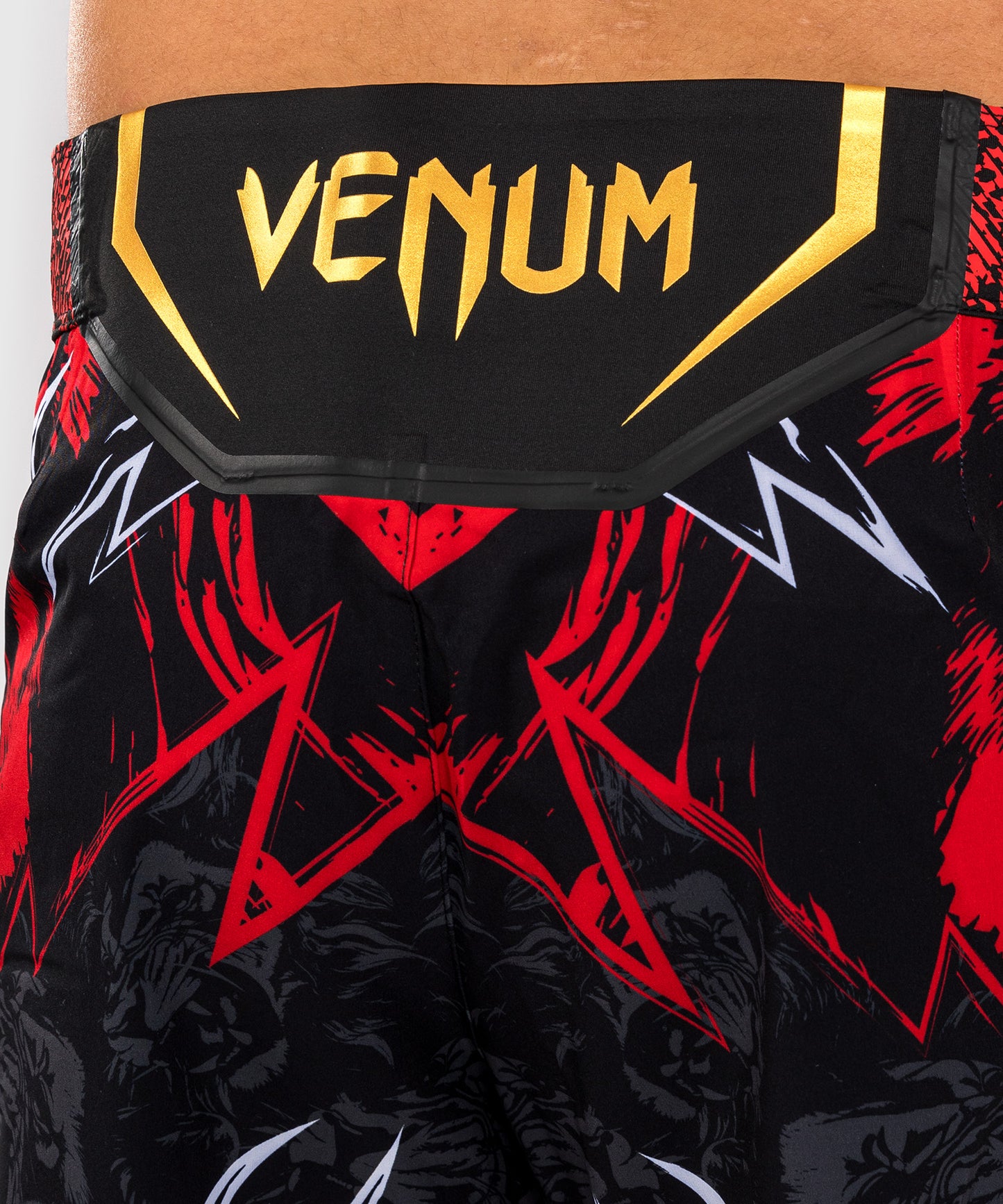 UFC Unrivaled by Venum Jon Jones Unisex Short Fit Fight Short - Rot