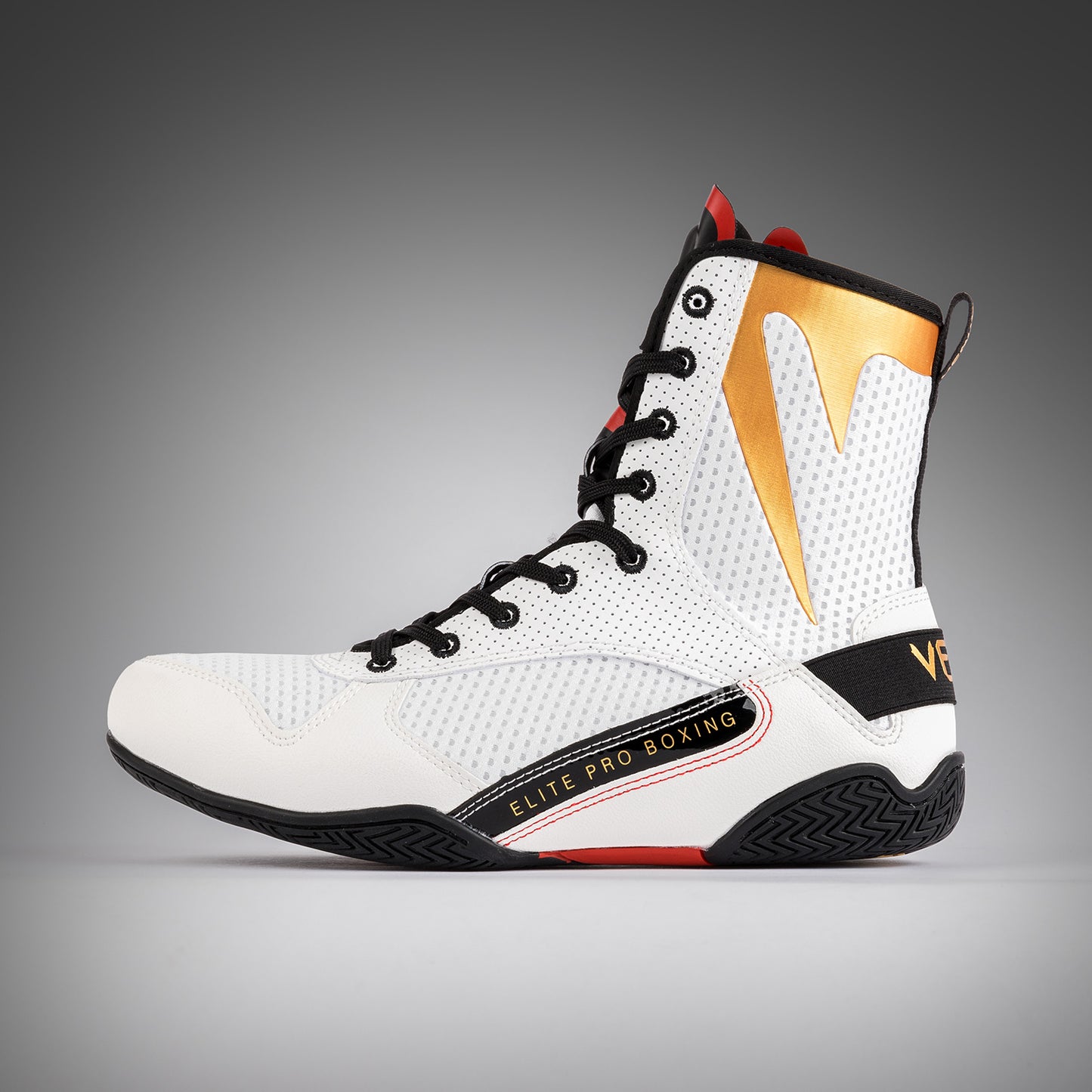 Venum Elite Boxschuhe - Eis/Gold