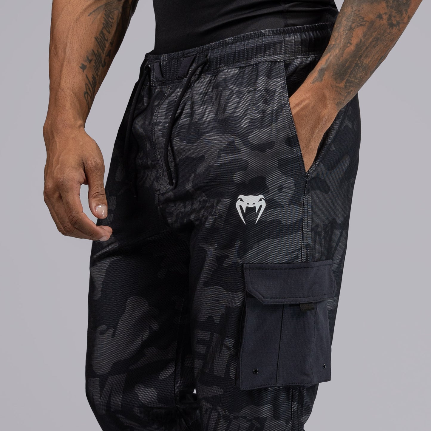 Venum Trooper Herren Trainingshose - Schwarz/Grau