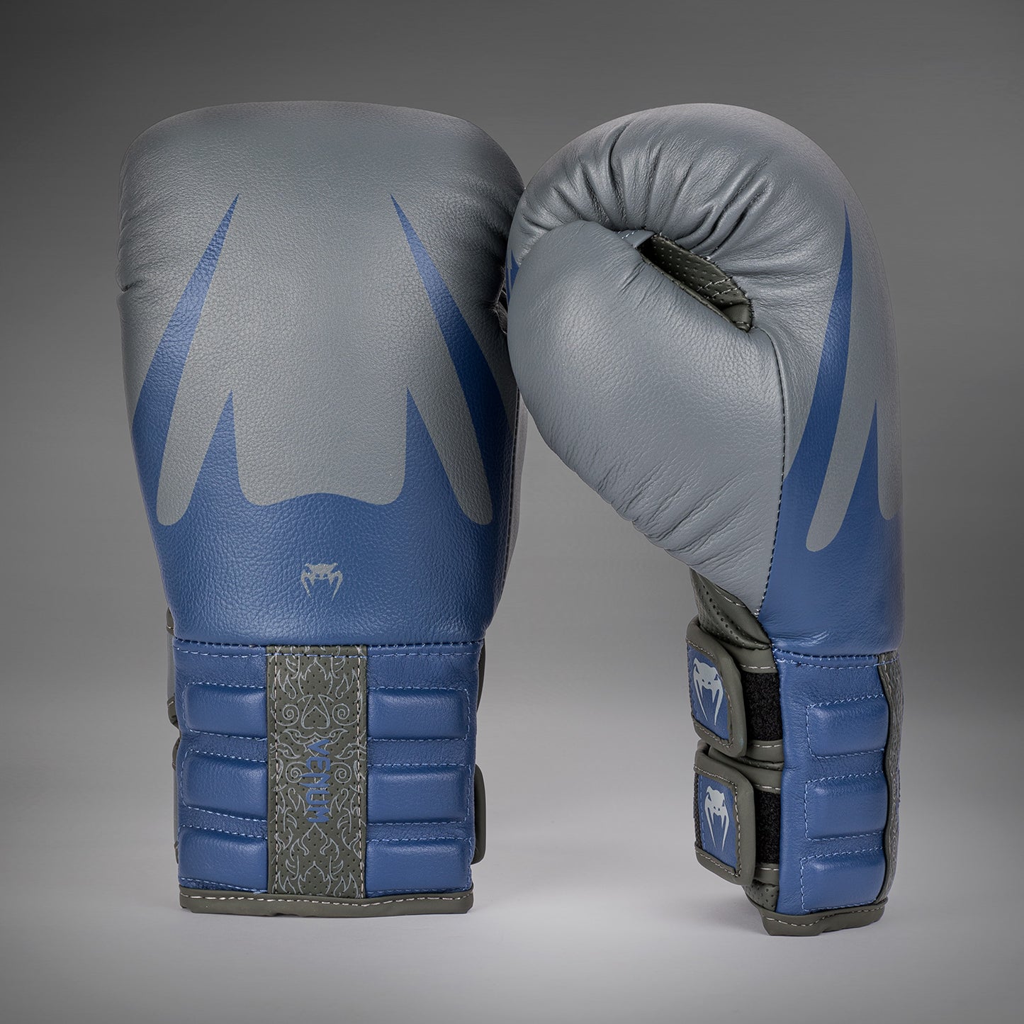 Venum Reverso Boxhandschuhe - Sturmgrau/Royalblau