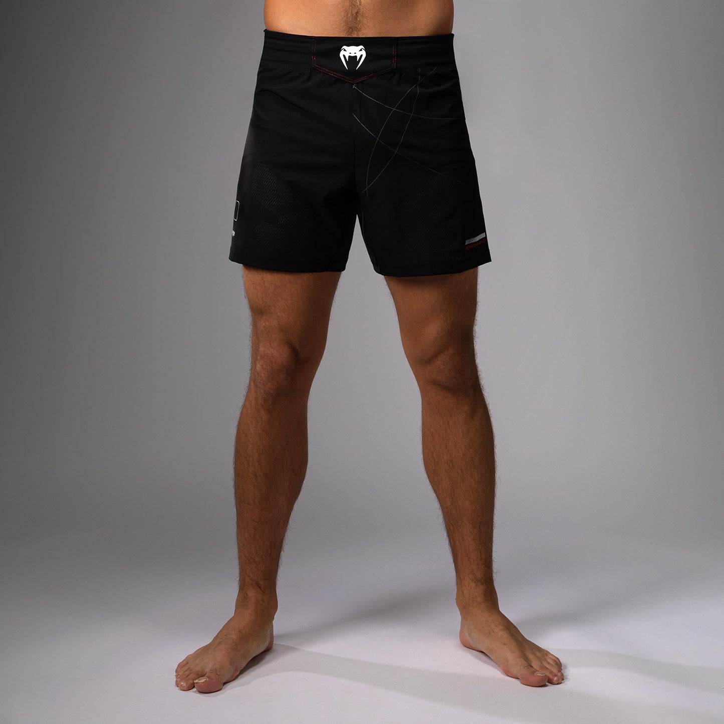 Venum Tactical XT Fightshorts für Männer - Schwarz/Feuerrot