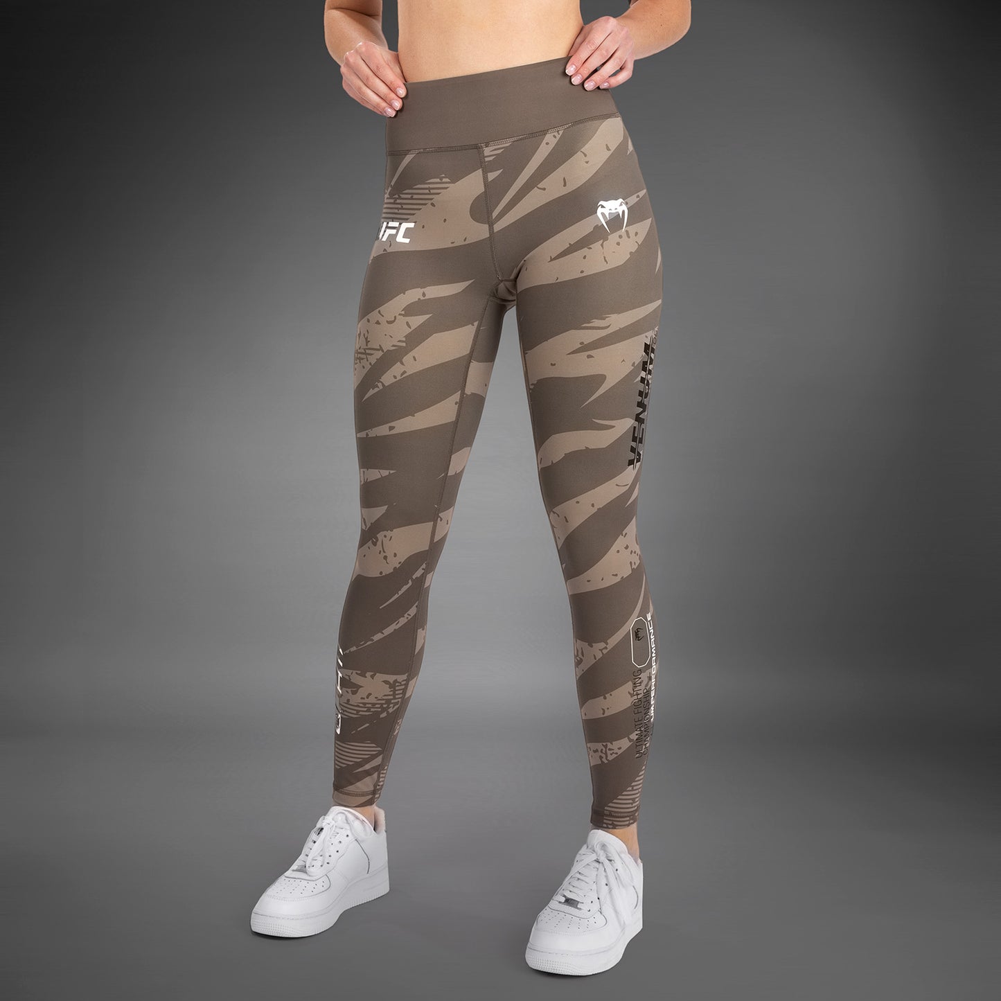 UFC Adrenaline by Venum Fight Week Frauen Leistung Tight - Desert Camo