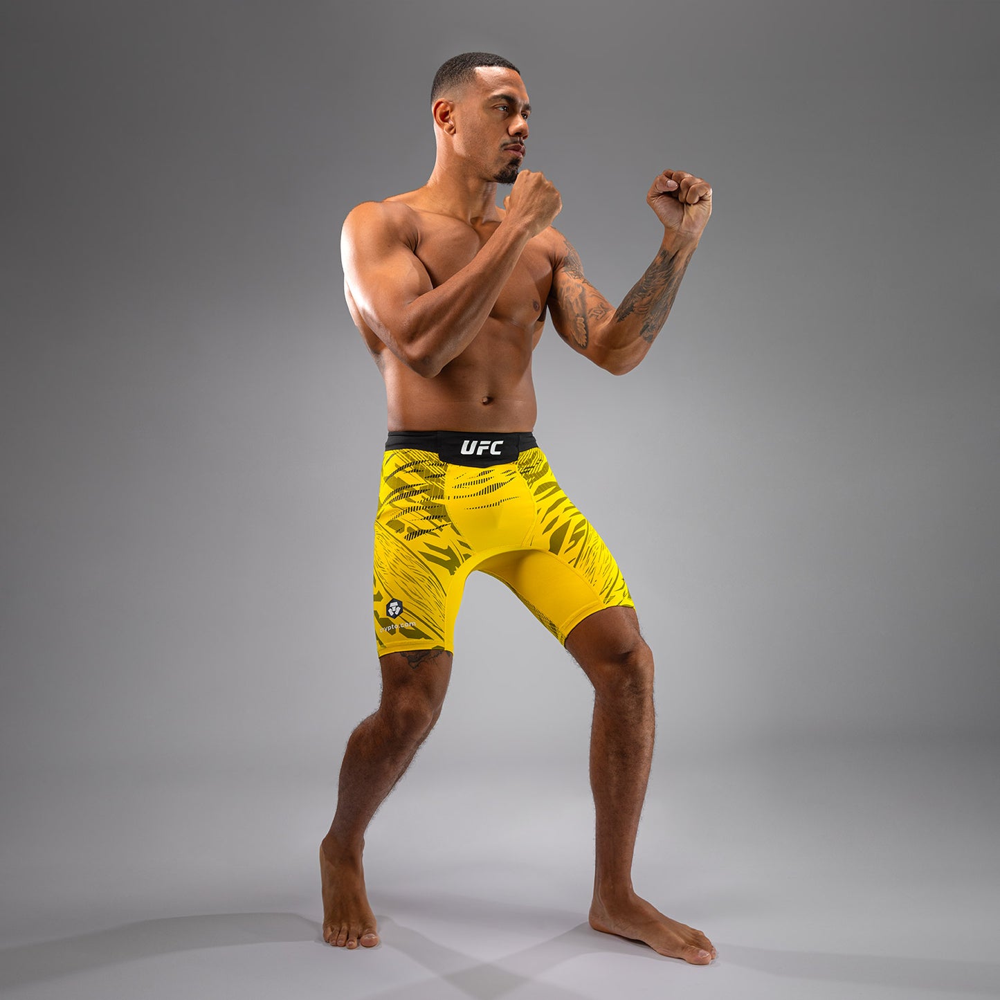 UFC Fusion by Venum Personalized Authentic Fight Night Herren Vale Tudo Short - Gelb