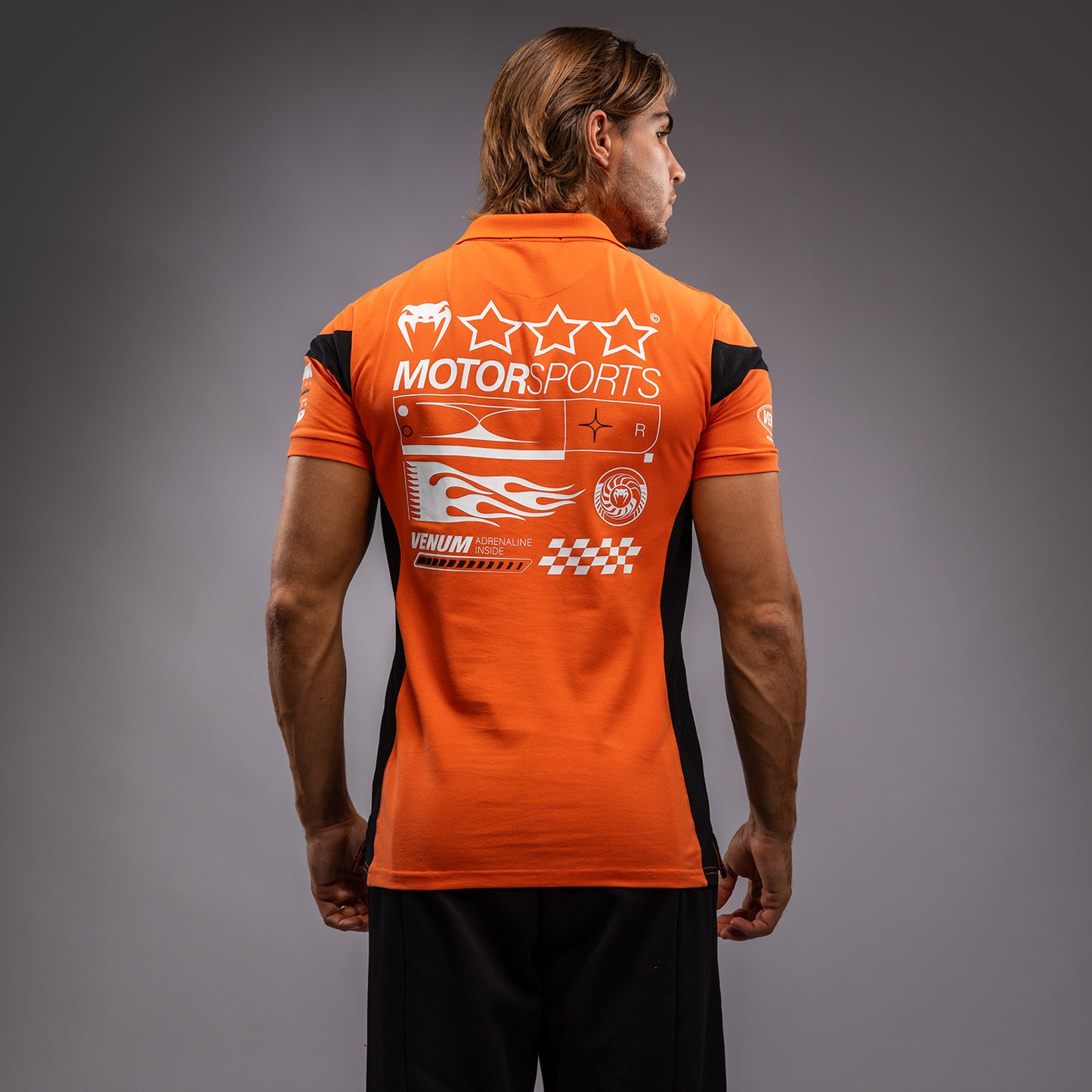 Venum Motorsport Baumwollpolo - Mandarine