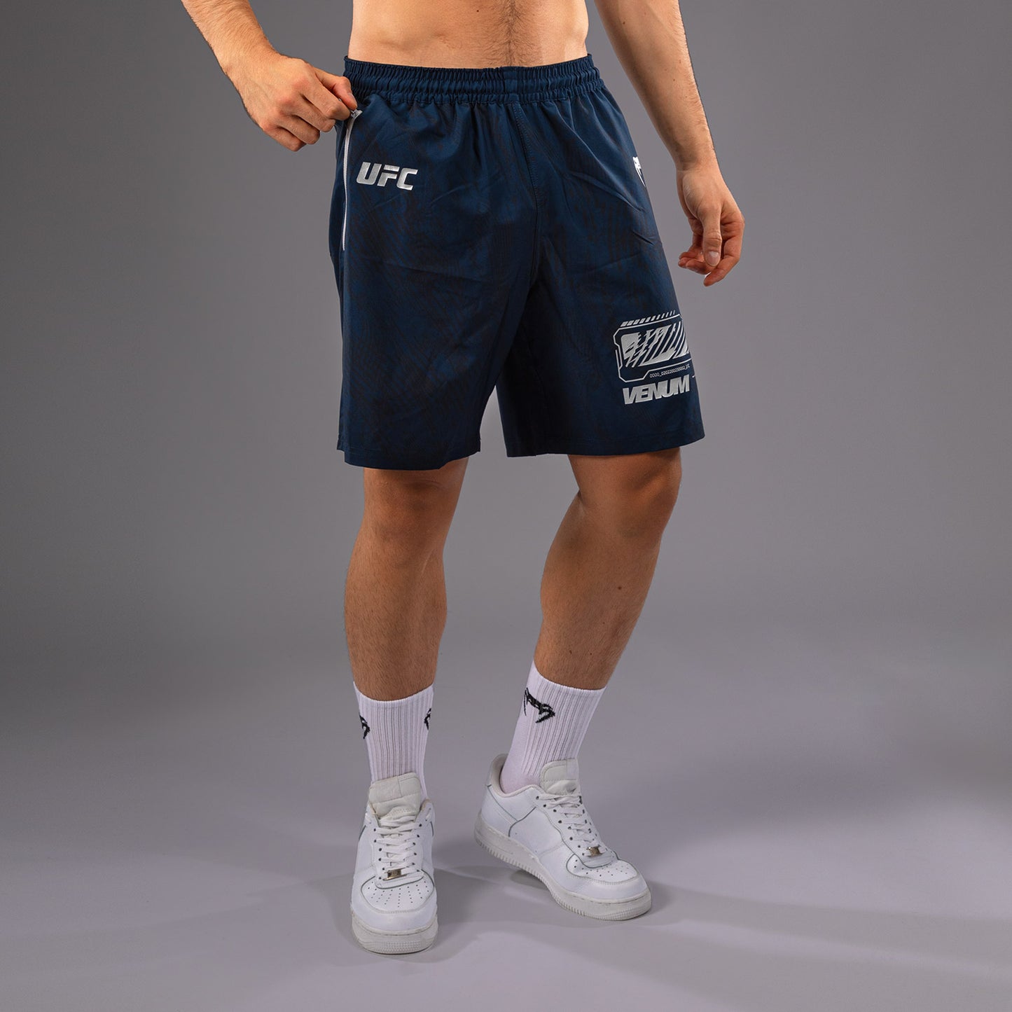 UFC Fusion by Venum Fight Week Herren Performance Short - Ozeanisches Blau