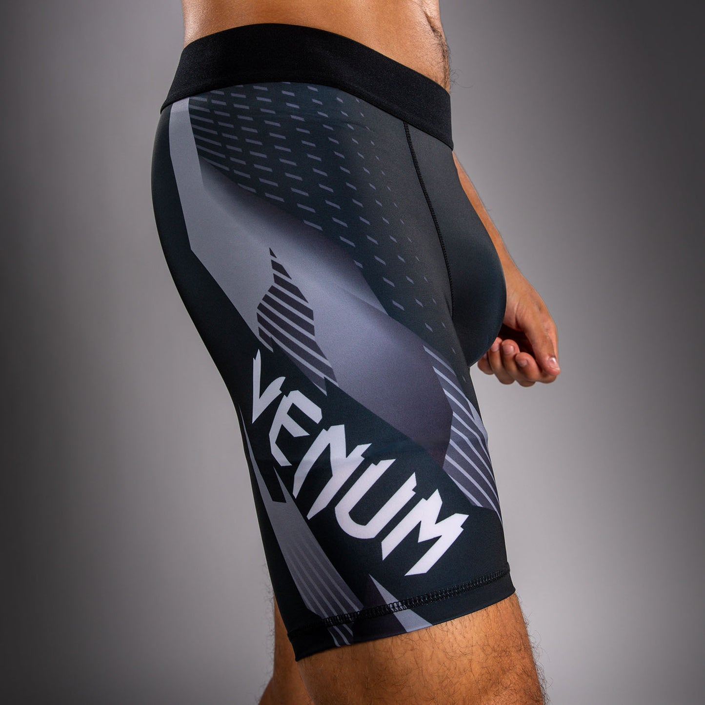 Venum No-Gi 6.0 Kompressionsshort - Schwarz/Weiß