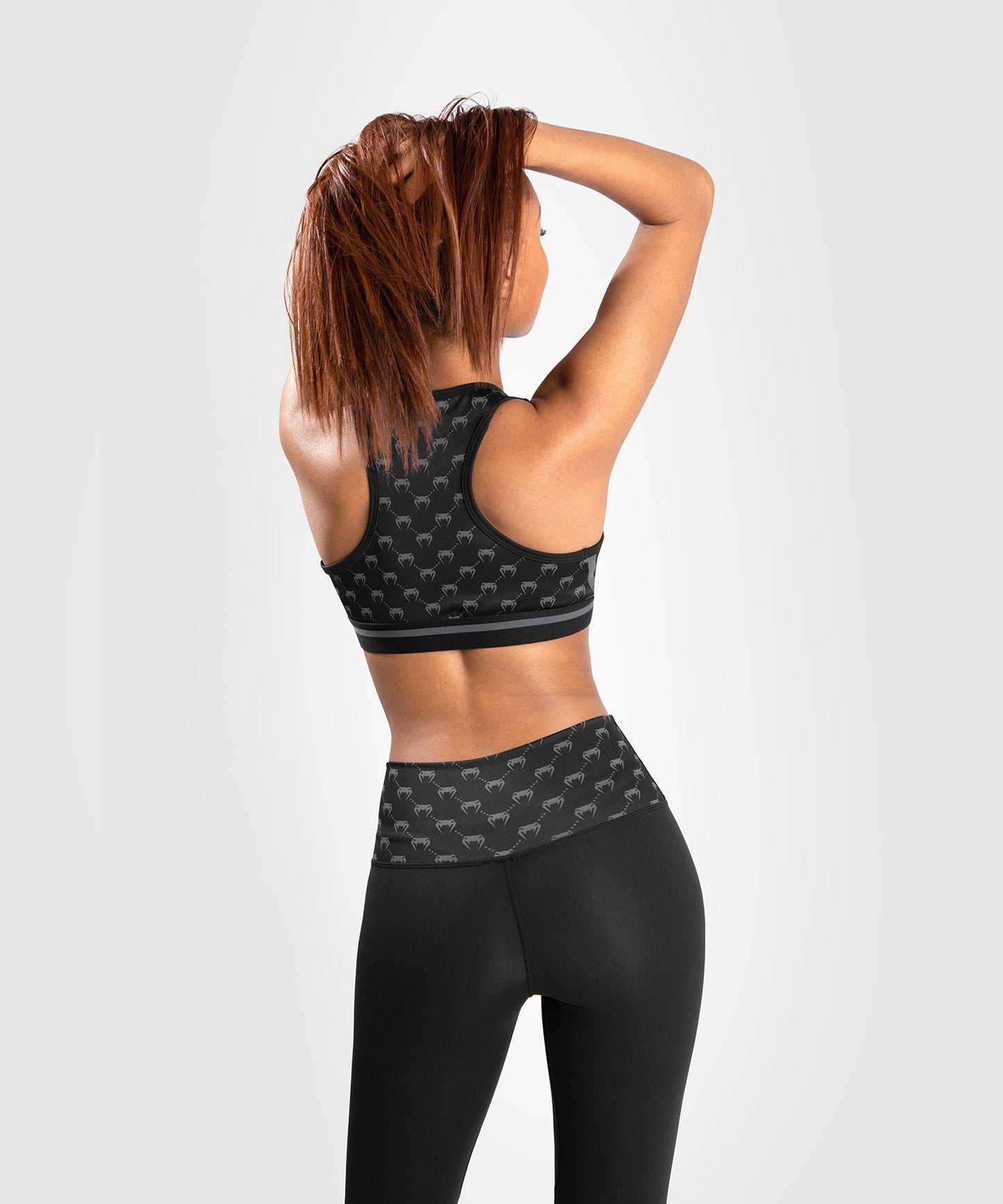 Venum Monogram Leggings – Schwarz//Roségold