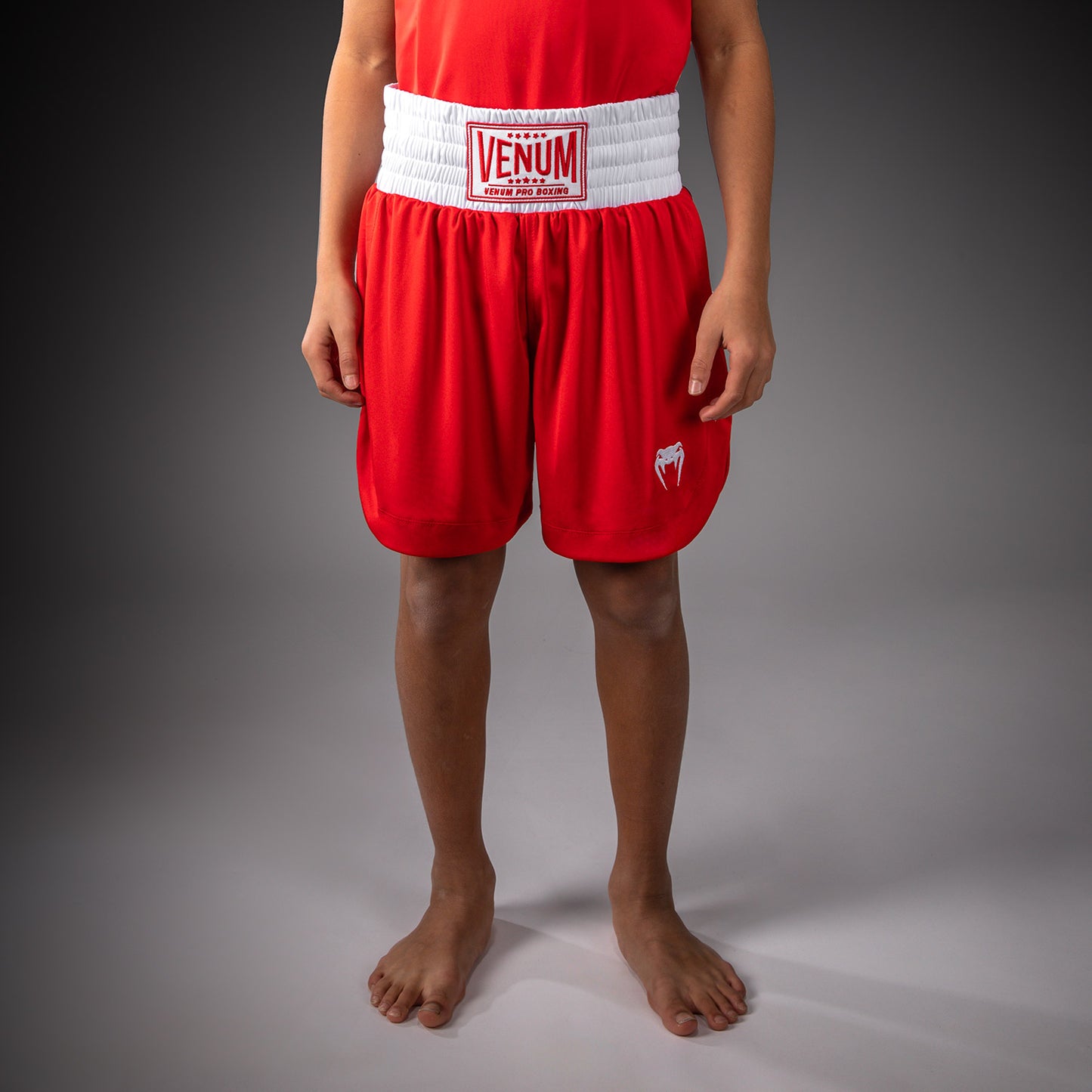 Venum Classic Boxshorts Für Kinder – Feuerrot