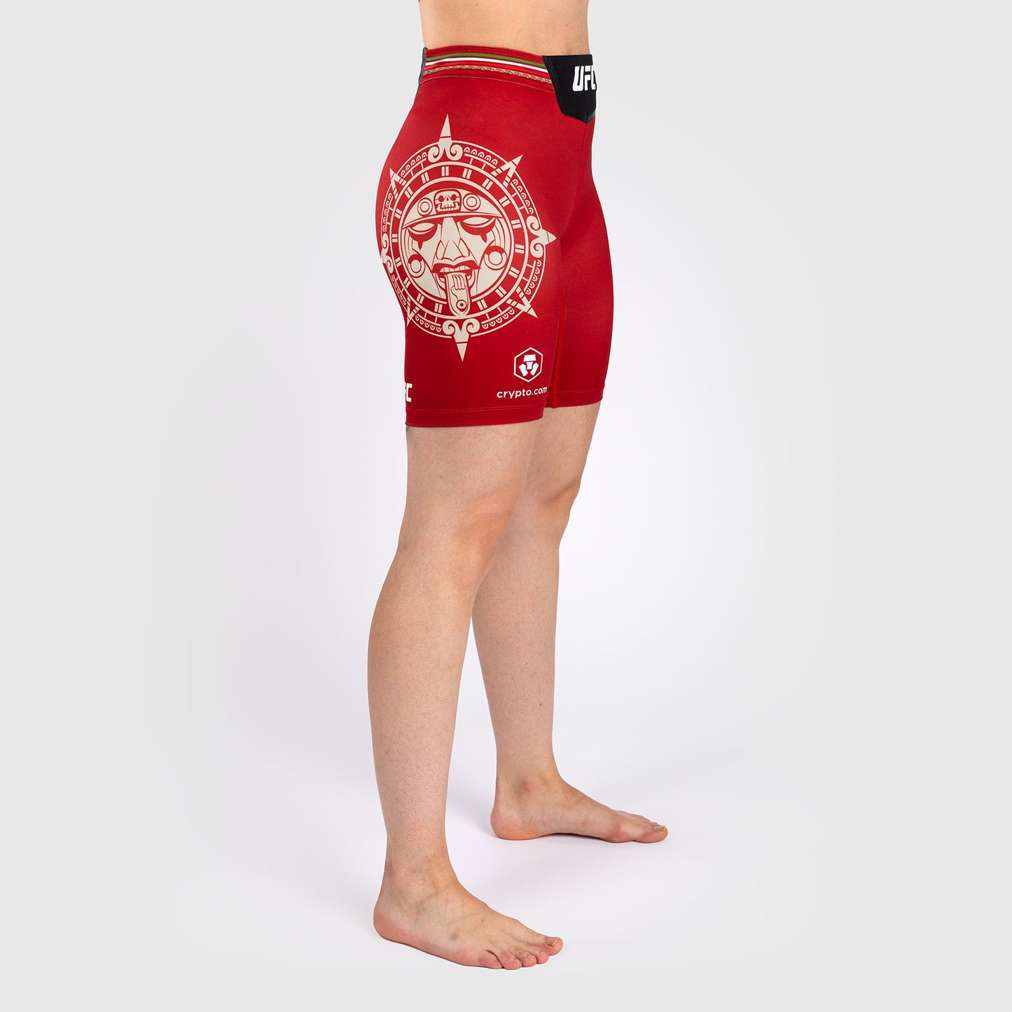 Noche UFC by Venum  Authentic Fight Night Frauen Vale Tudo Shorts - Lange Passform - Rot