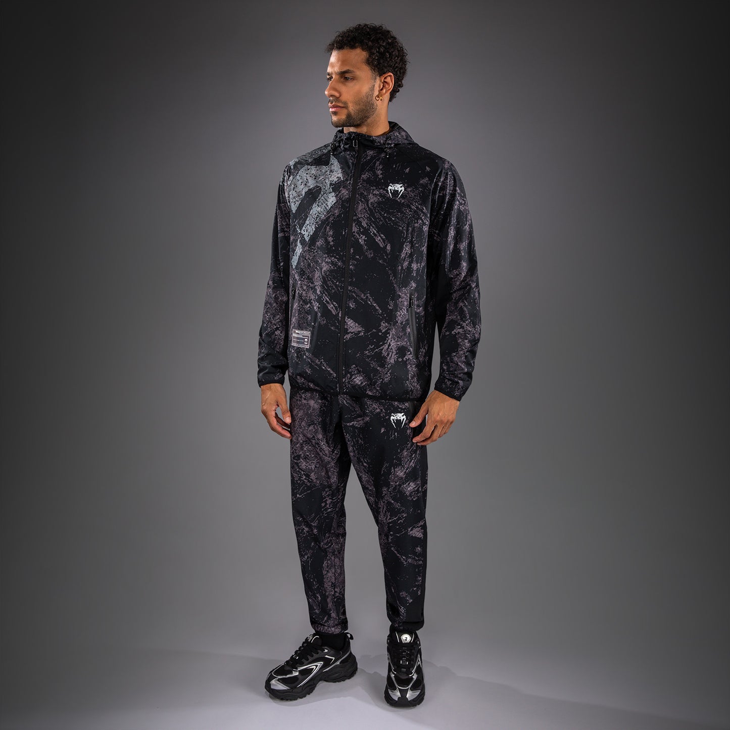 Venum Rage & Workout Trainingsjacke - Schwarz/Grau