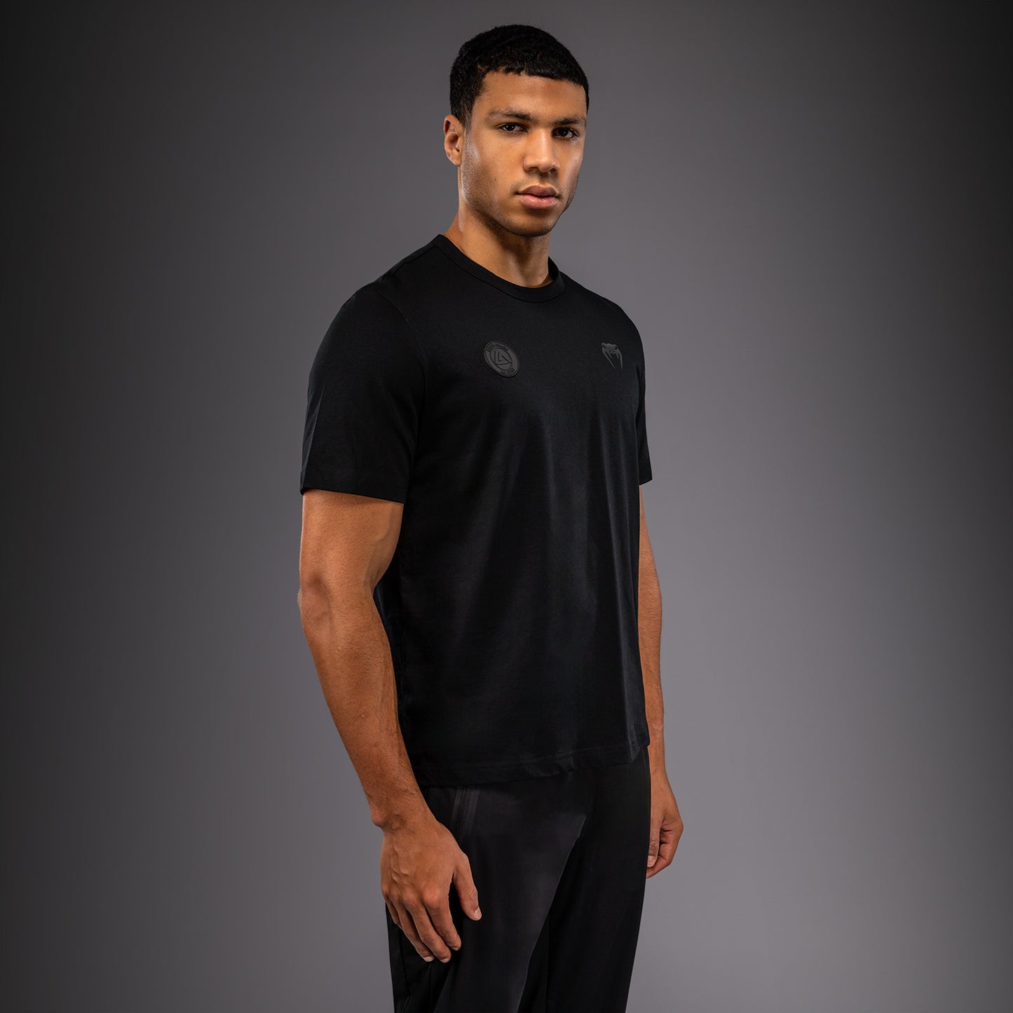 Venum x Roger Gracie Academy T‑Shirt - Schwarz