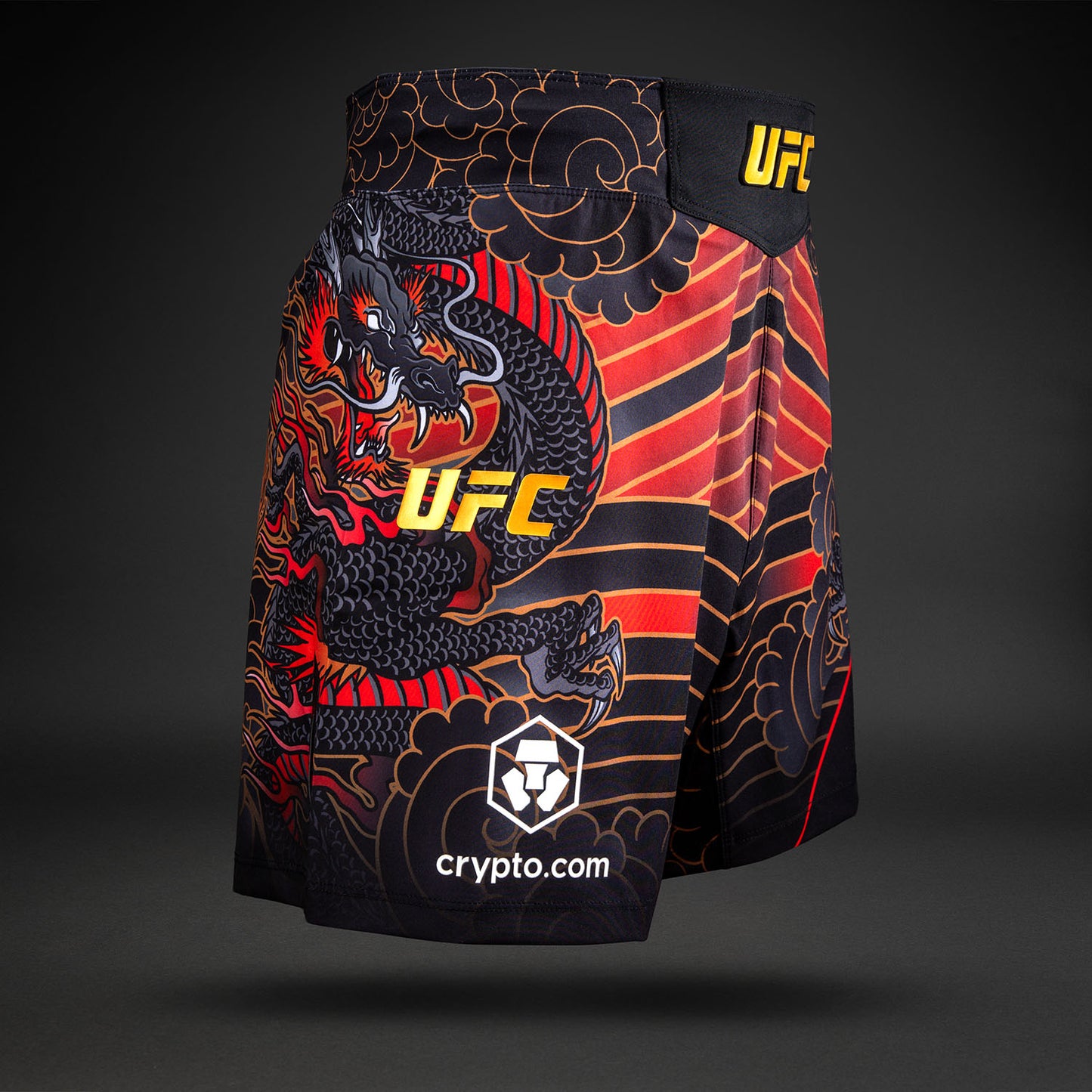 UFC Unrivaled by Venum Männer Alexandre Pantoja Short fit Kampfhosen - rot