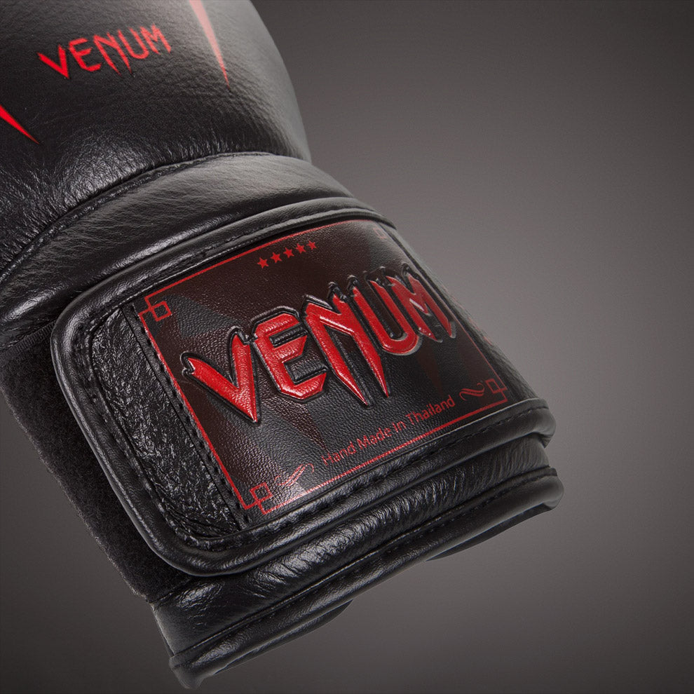 Venum Giant 3.0 Boxhandschuhe Nappaleder – Schwarz Devil