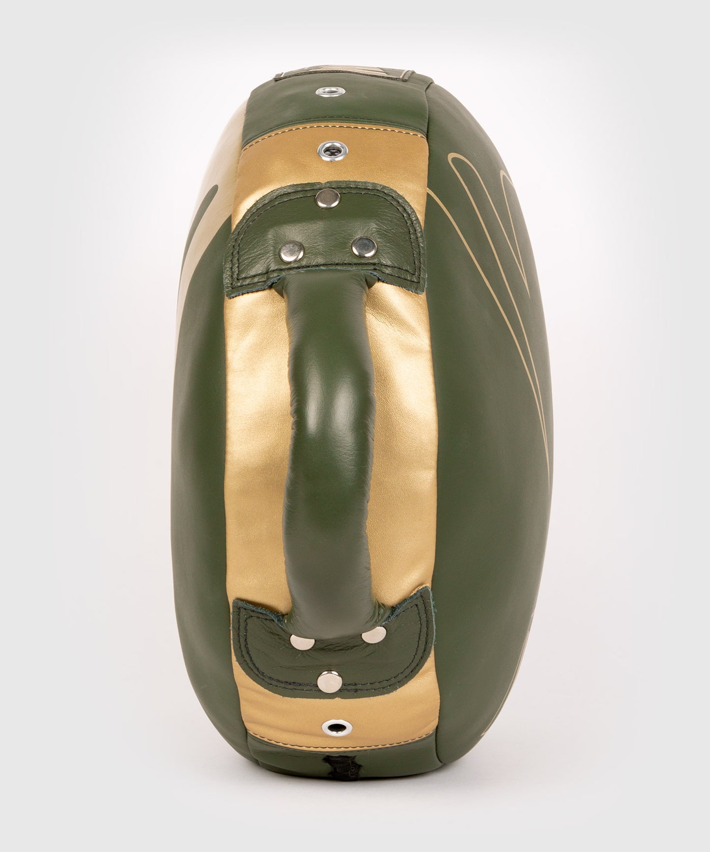 Venum Pro Boxen Runde Punsch Schild - Khaki/Gold