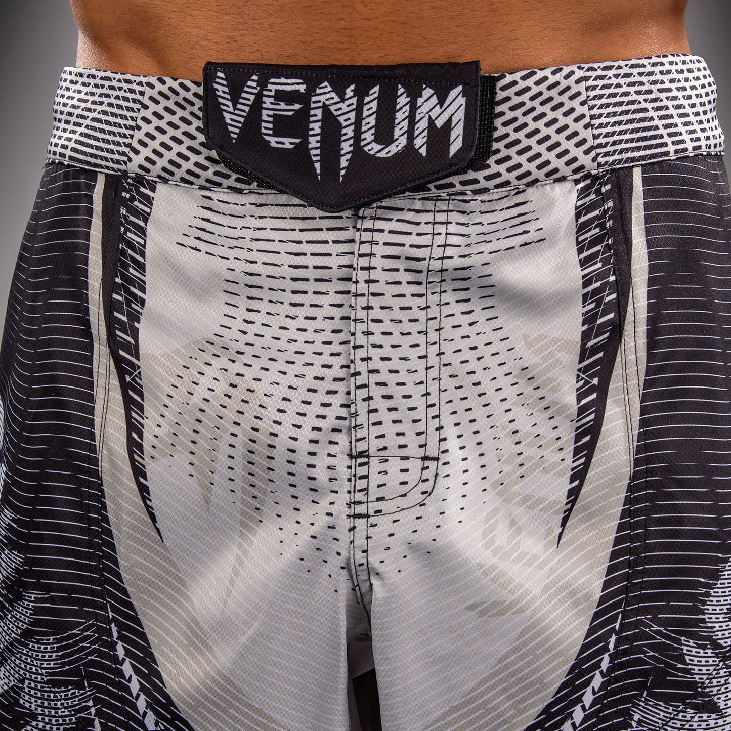 Venum Galactic 3.0 Fightshorts - Cremeweiß/Schwarz