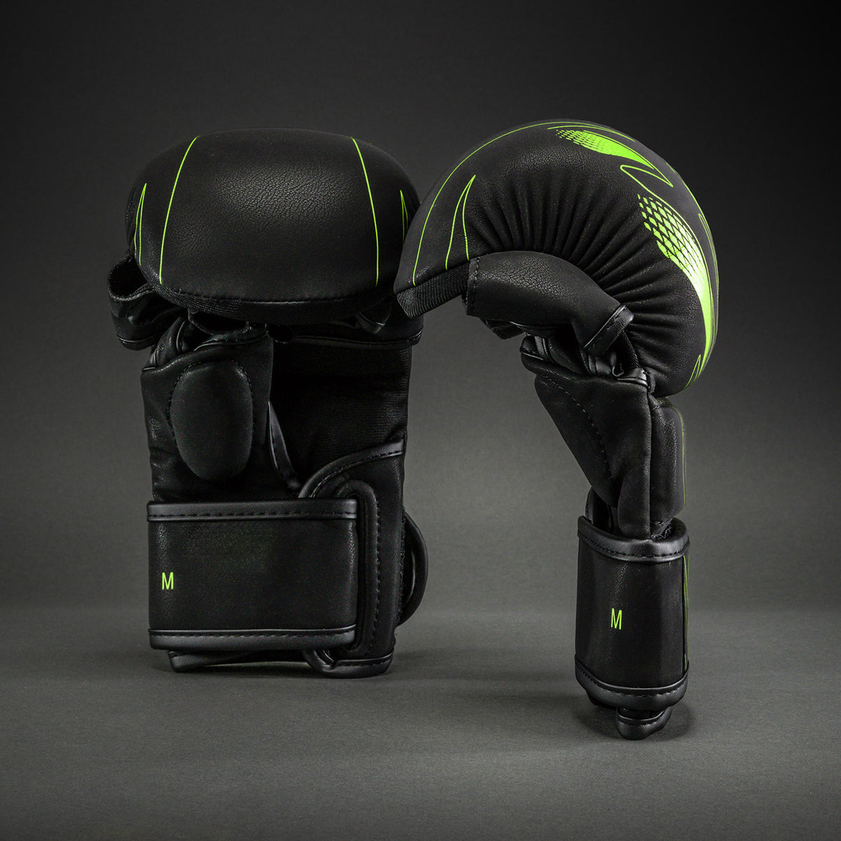 Venum Amazonia Reborn MMA-Sparringshandschuhe - Schwarz/Grün