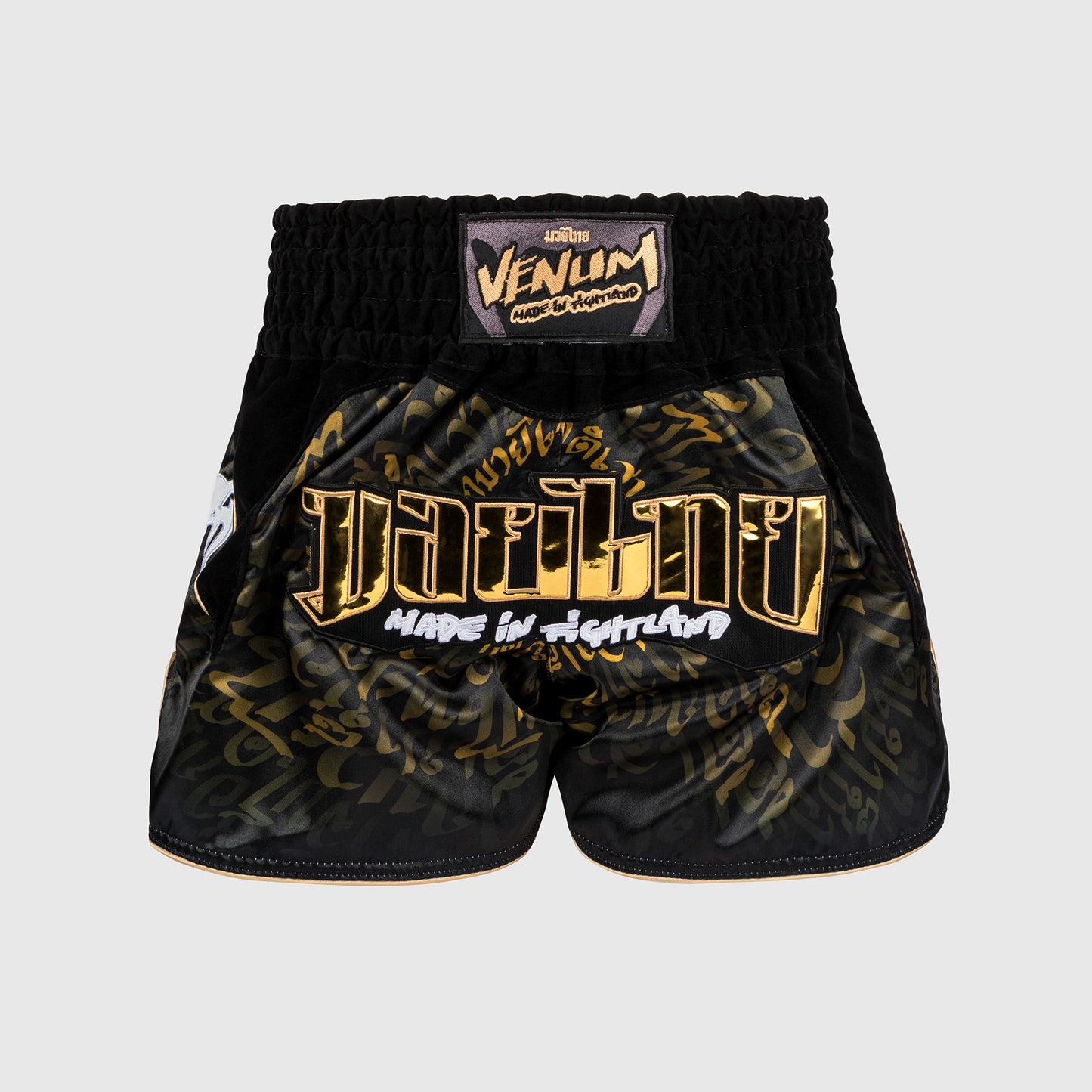 Venum Attack Muay Thai Shorts - Schwarz/Gold