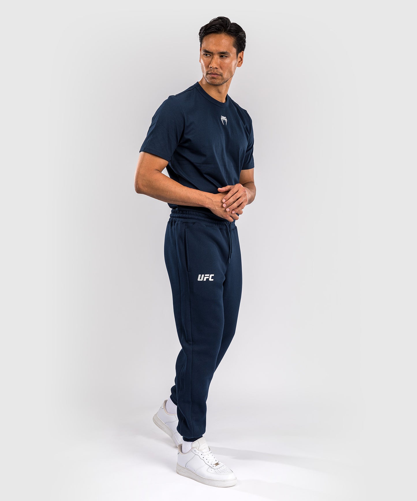 UFC Fusion by Venum Fight Week Herren Baumwollhose - Solid Ozeanisches Blau