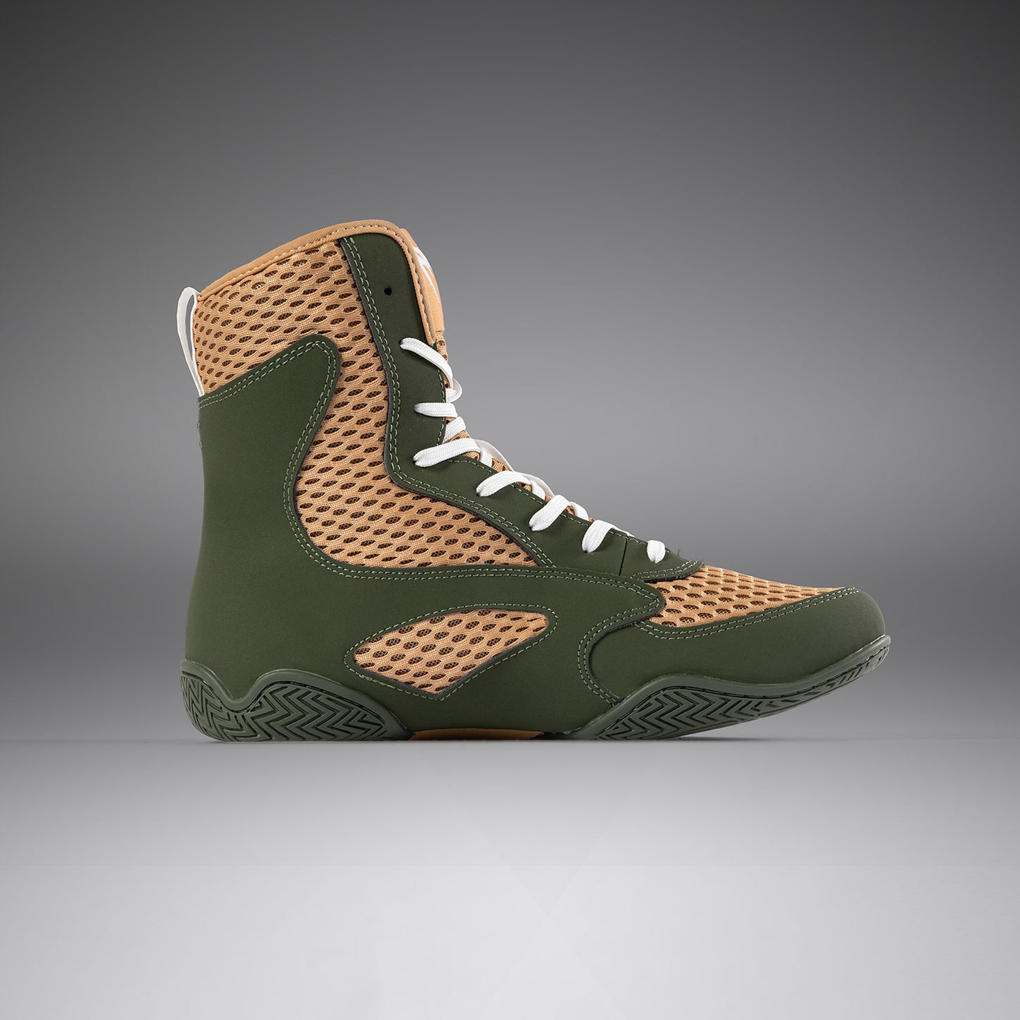 Venum Contender Boxschuhe - Militärgrün/Sand