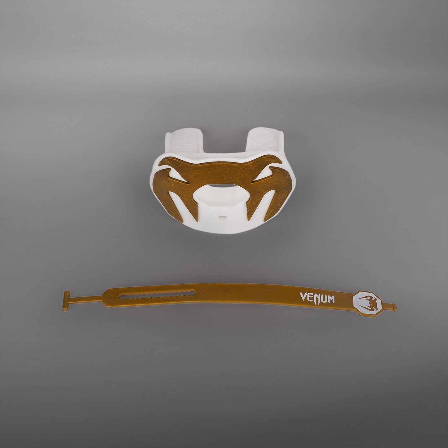 Venum Elite Lipguard Logo Edition - Weiß/Gold