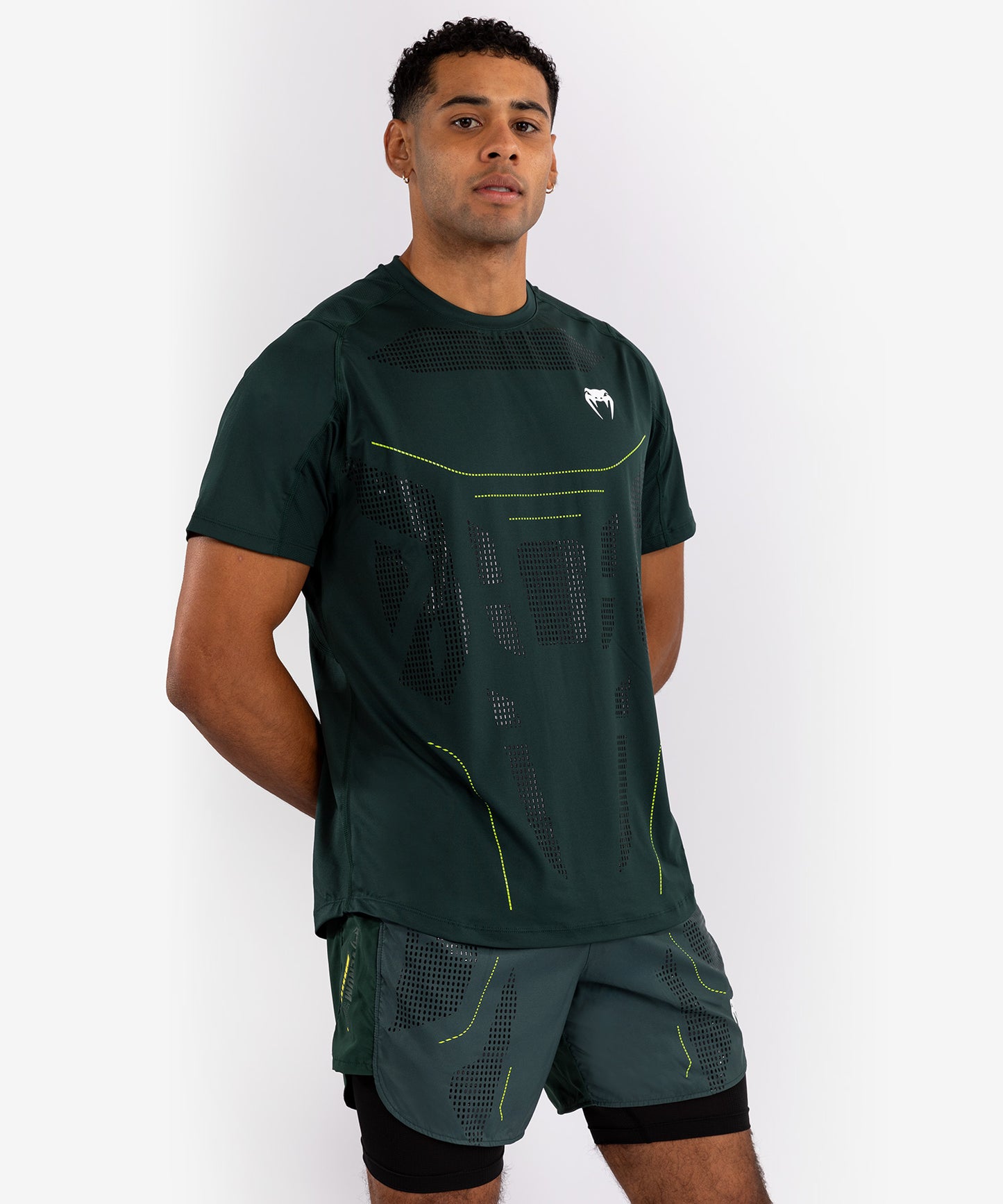 Venum Technical 3.0 Dry-Tech T-Shirt - Waldgrün