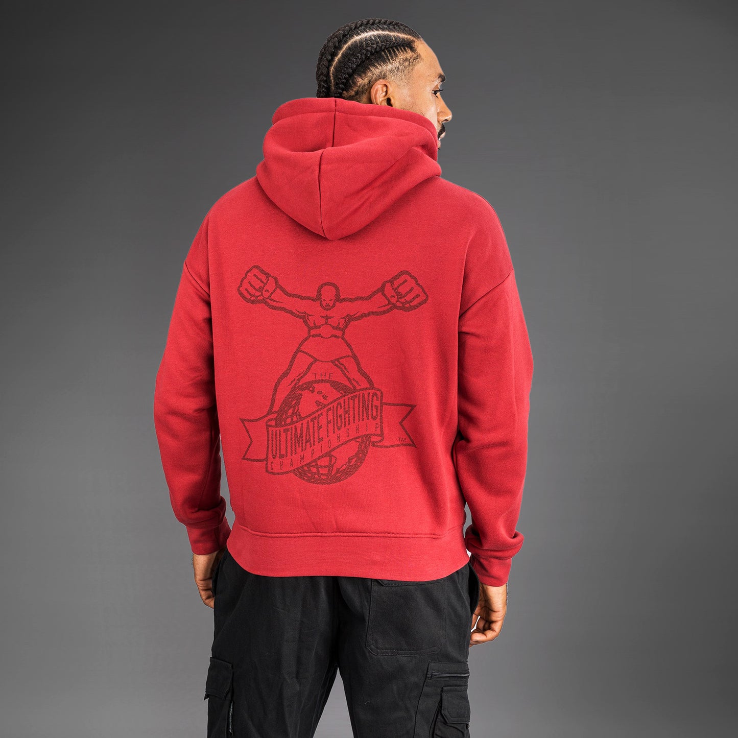UFC by Venum Ulti-Man Hoodie - Burgunderrot