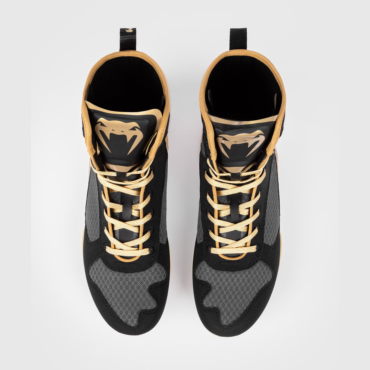 Venum Elite Boxing Schuhe - Schwarz/Beige