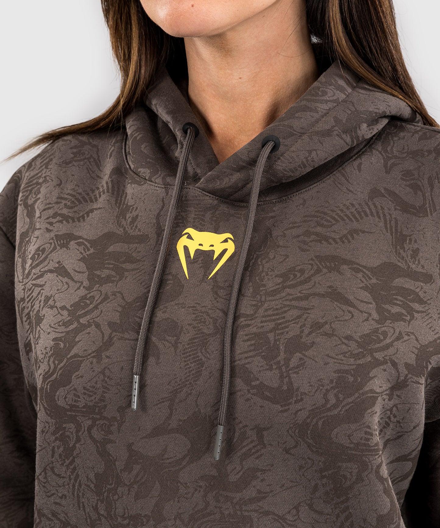 UFC Fusion by Venum Fight Week Damen Pullover Hoodie - Erdiges Braun