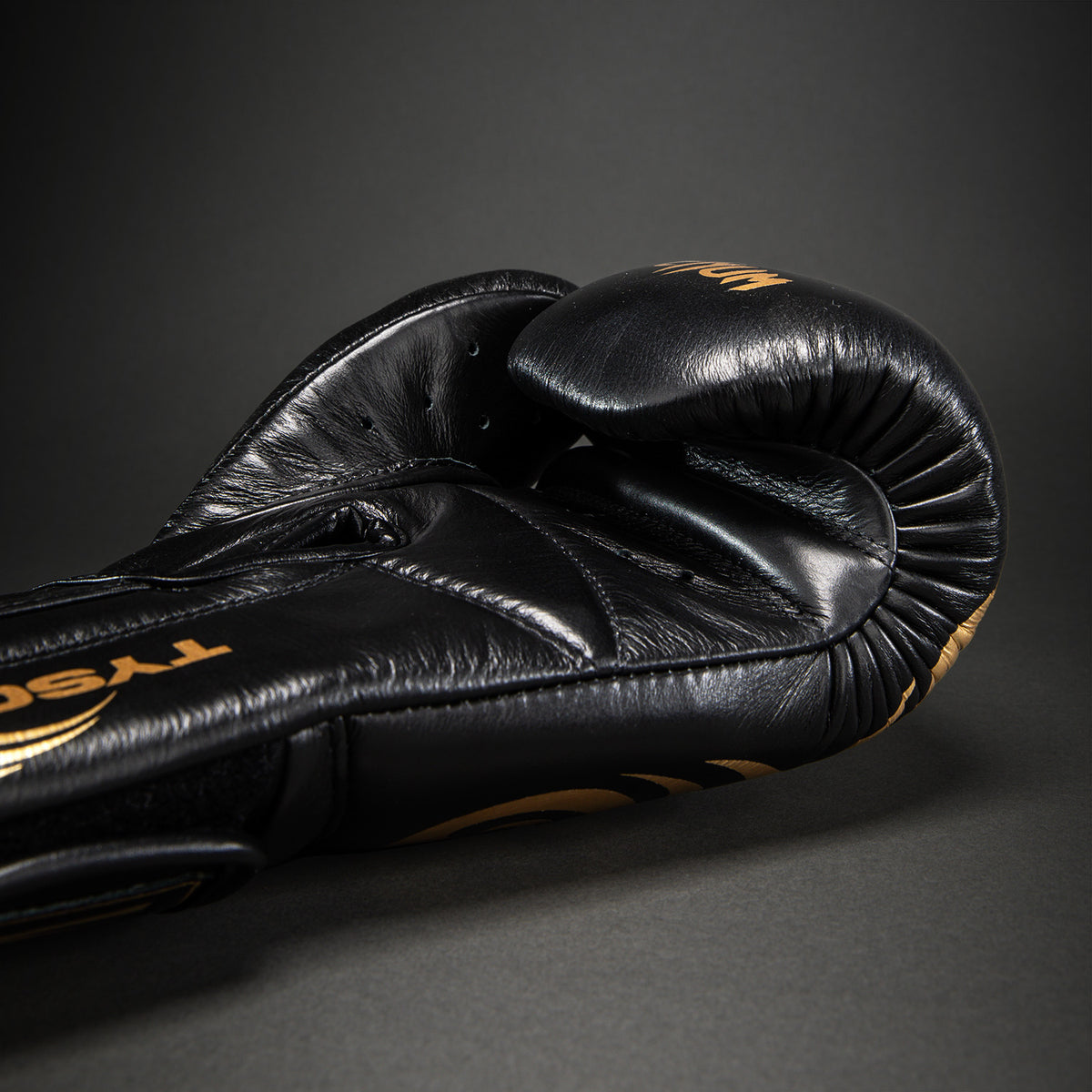 Venum Giant 2.0 Mike Tyson Pro Boxhandschuhe – Schwarz/Gold - Inklusive Kordelzugbeutel