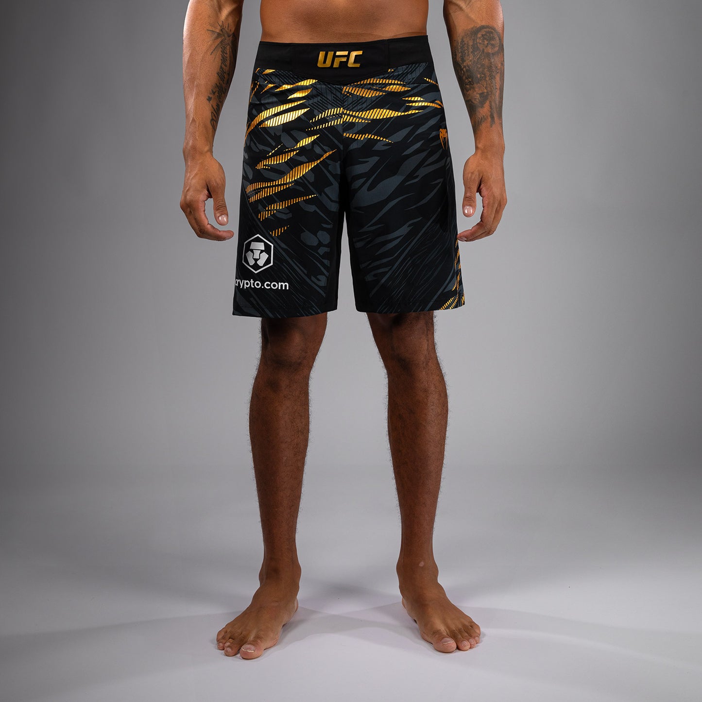 UFC Fusion by Venum Authentic Fight Night Herren Fight Short - Long Fit - Champion