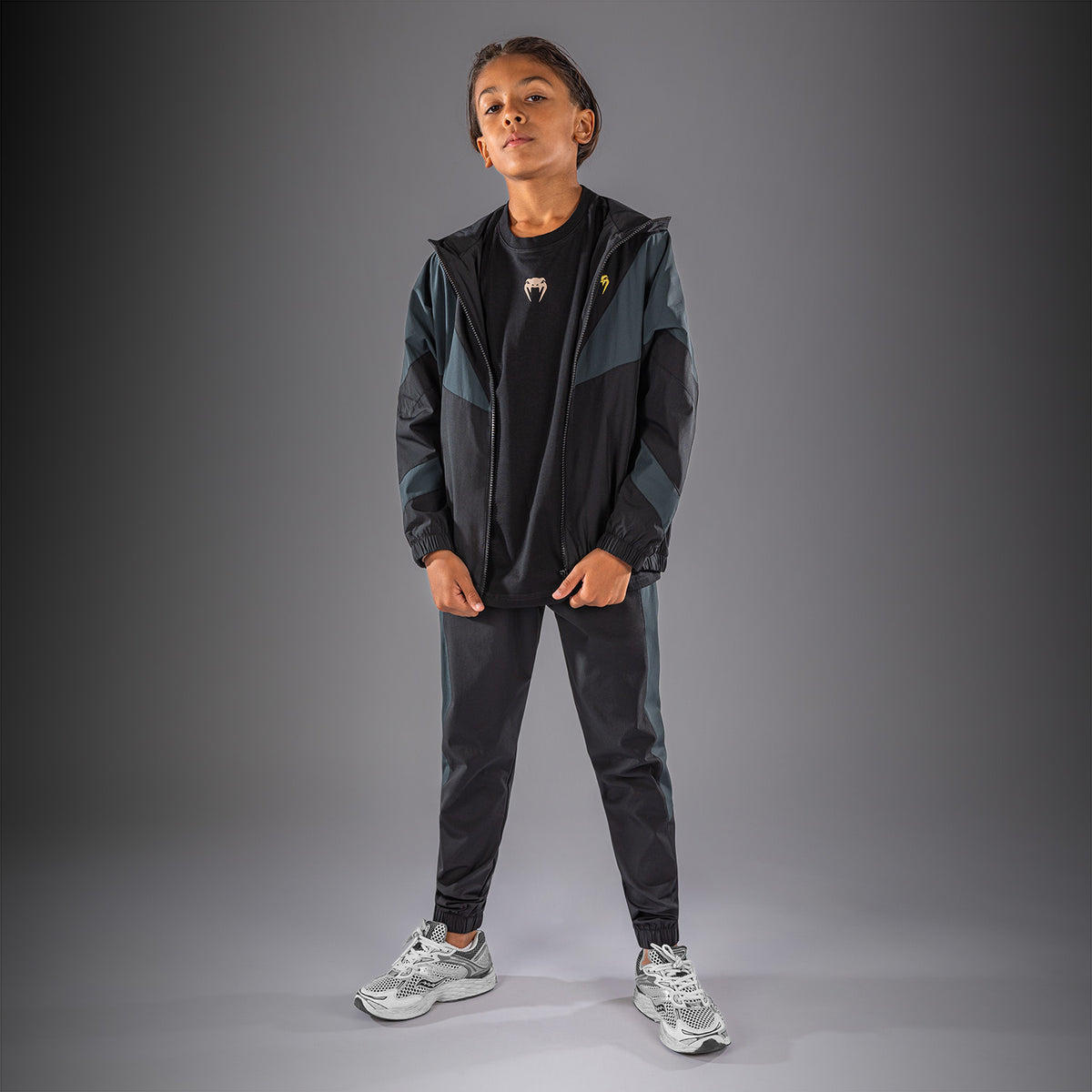 Venum Vectra Kinder-Trainingsjacke - Schwarz/Gold