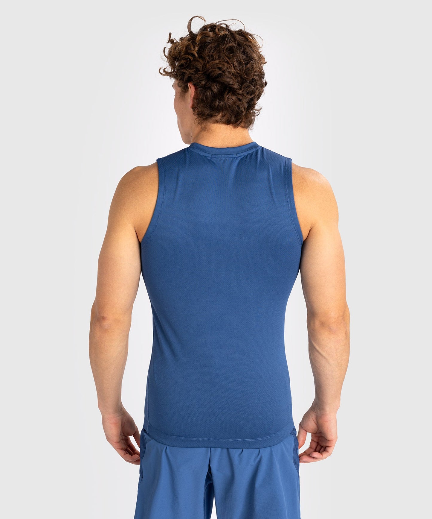 Venum Contender Herren Ärmelloser Rashguard - Blau