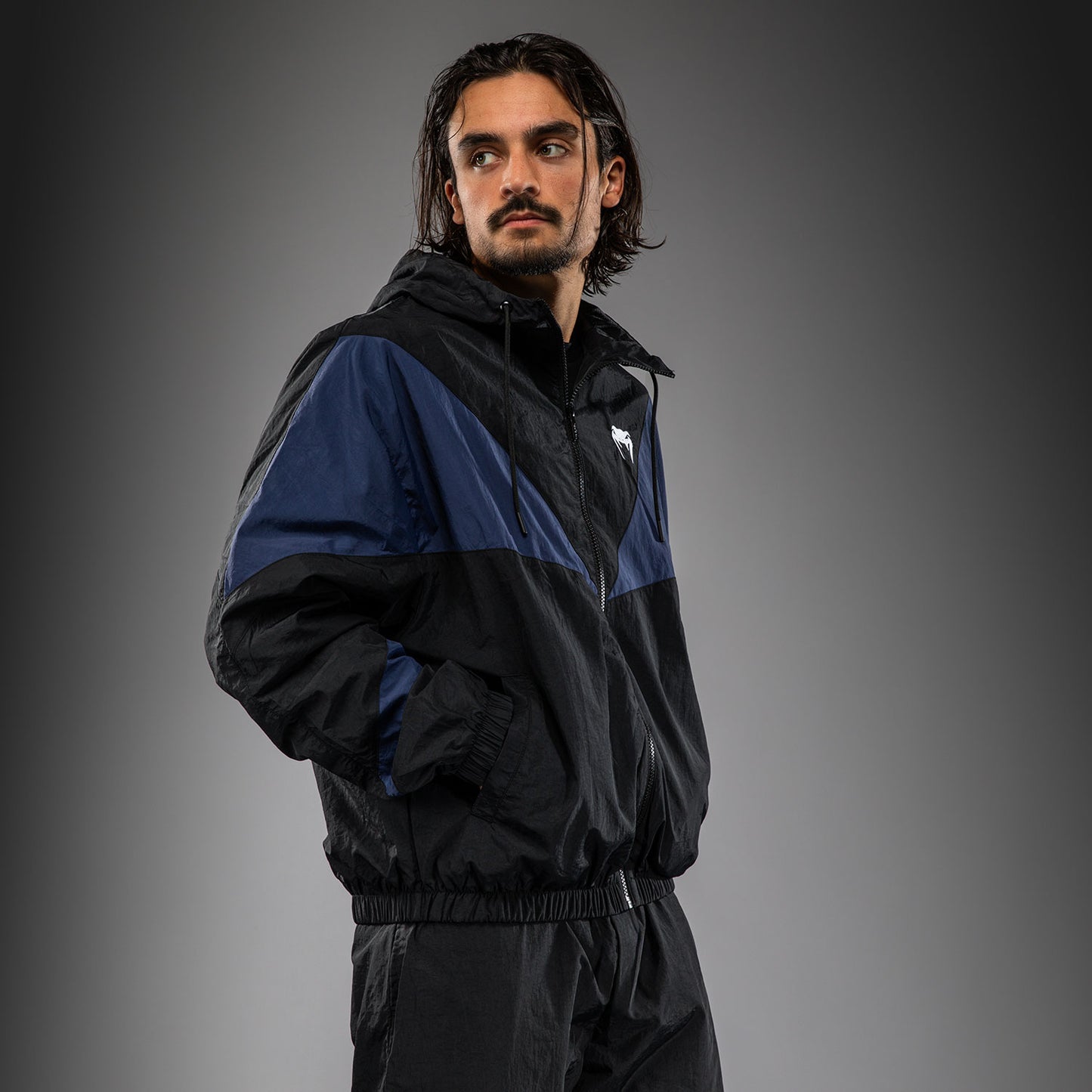 Venum Vectra Trackjacke - Schwarz/Blau